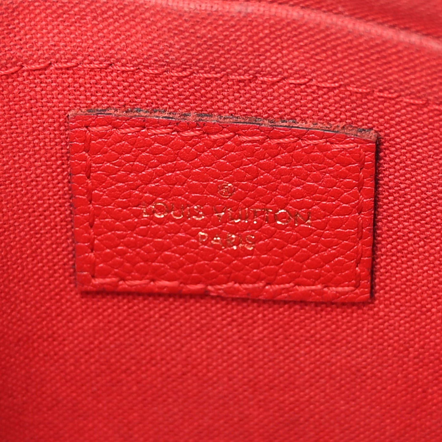 Monogram Pallas Clutch Cherry