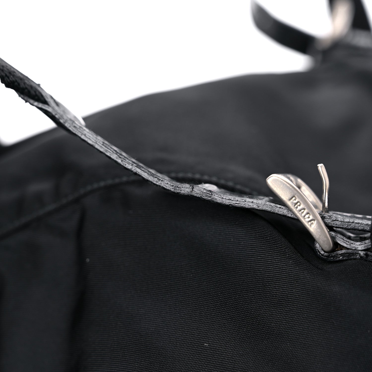 Prada Nylon Vela Mini Cinch Backpack Black 15 of 21