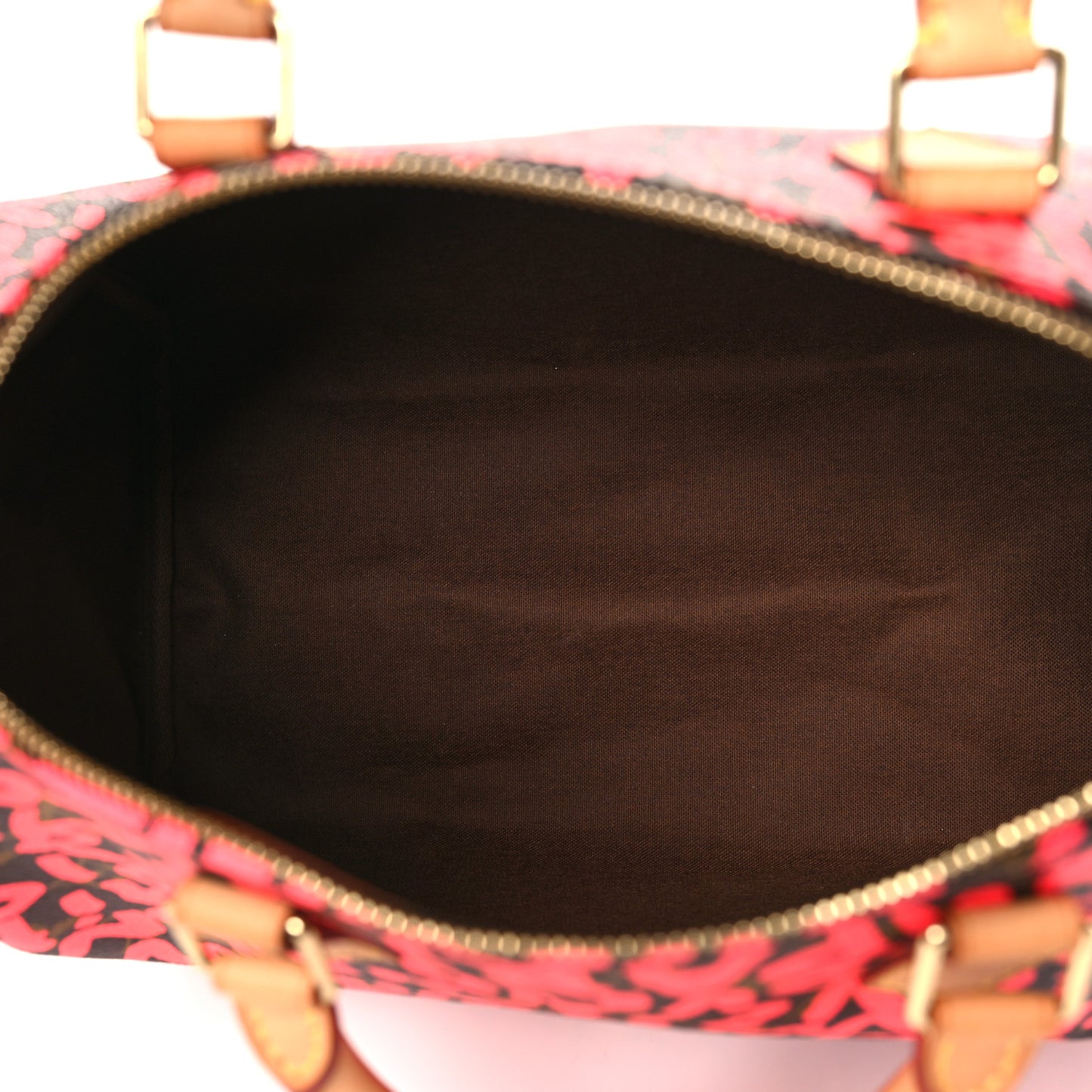 Monogram Graffiti Speedy 30 Fuchsia