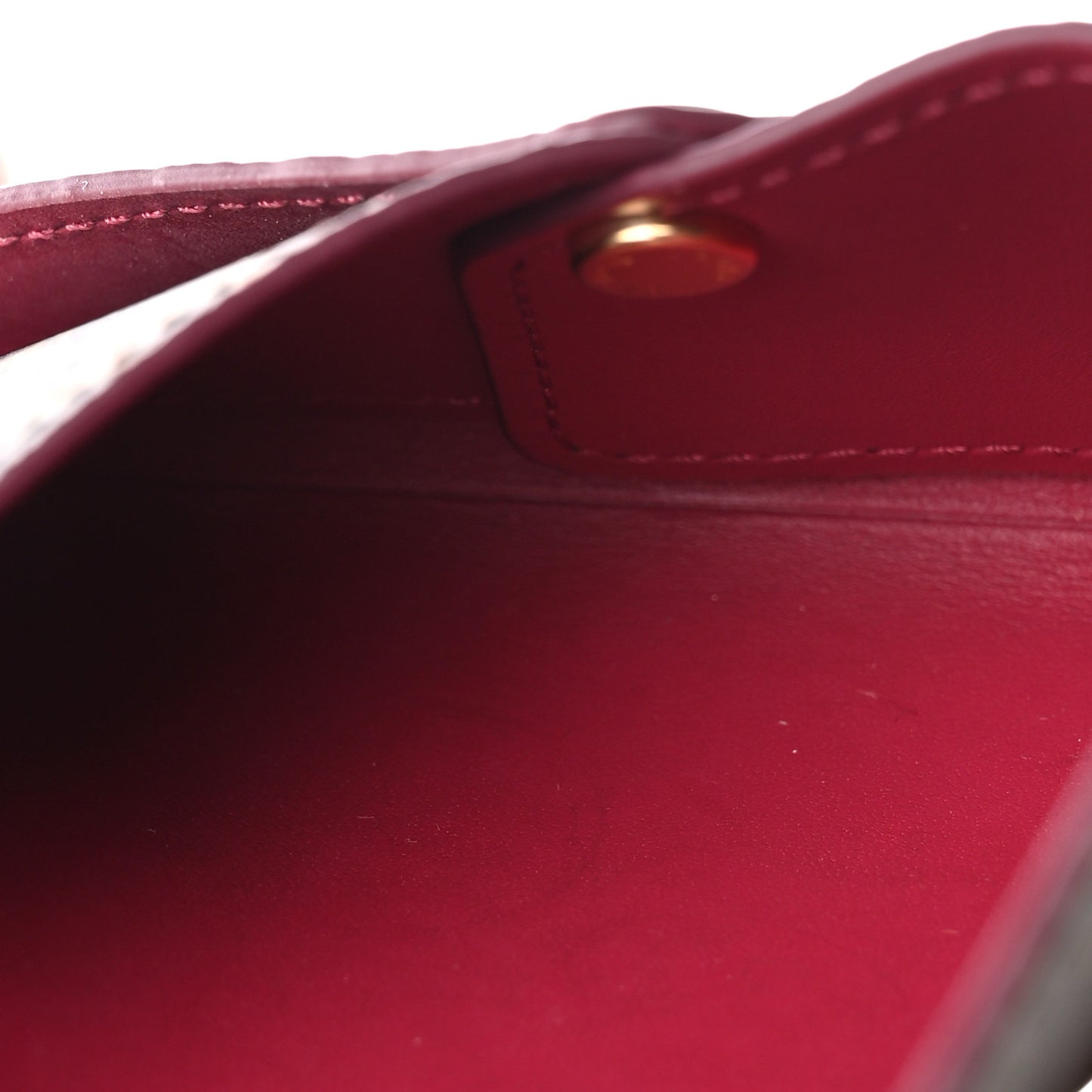 Monogram Small Kirigami Pochette Insert Fuchsia