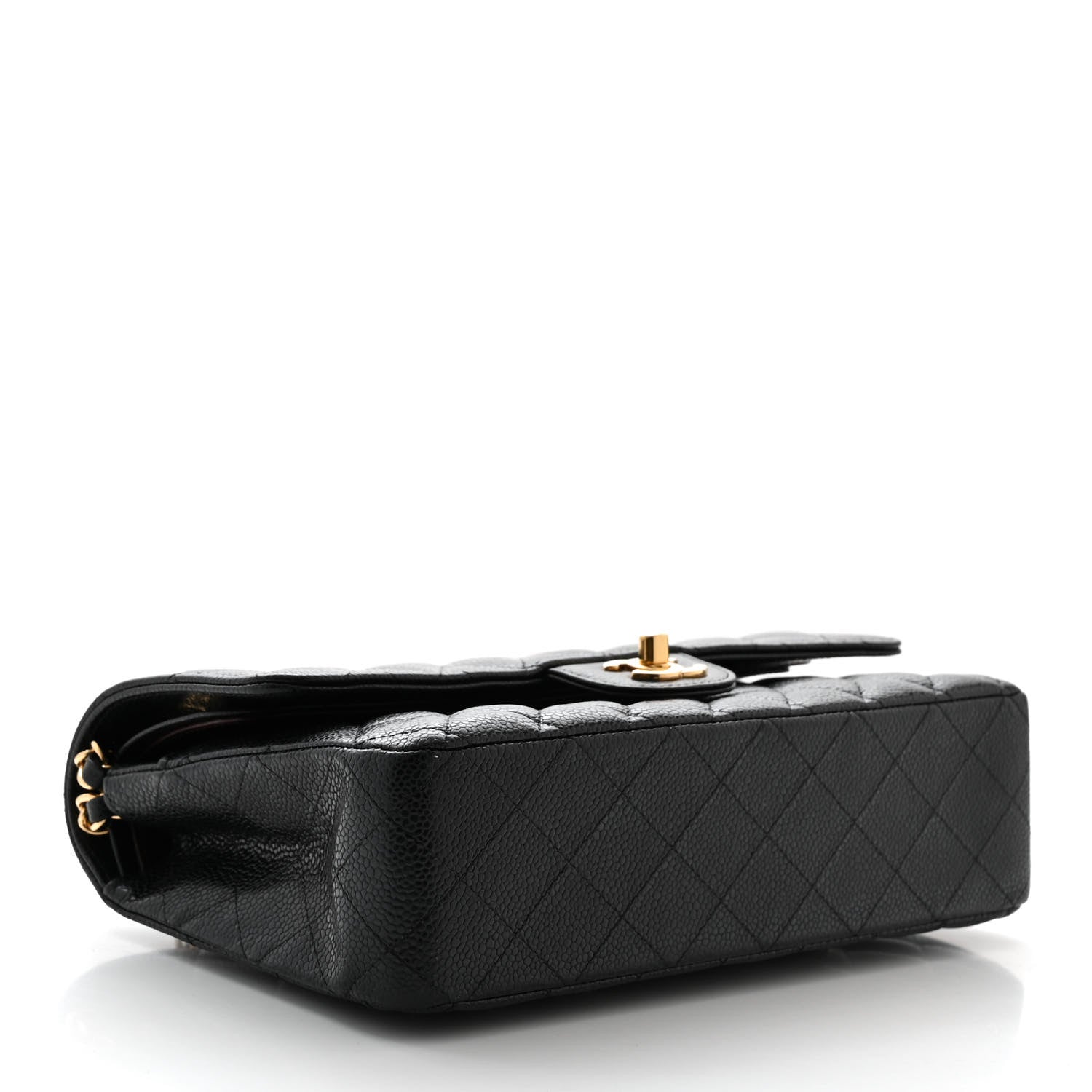 Chanel Caviar Quilted Medium Double Flap Black 4 of 11