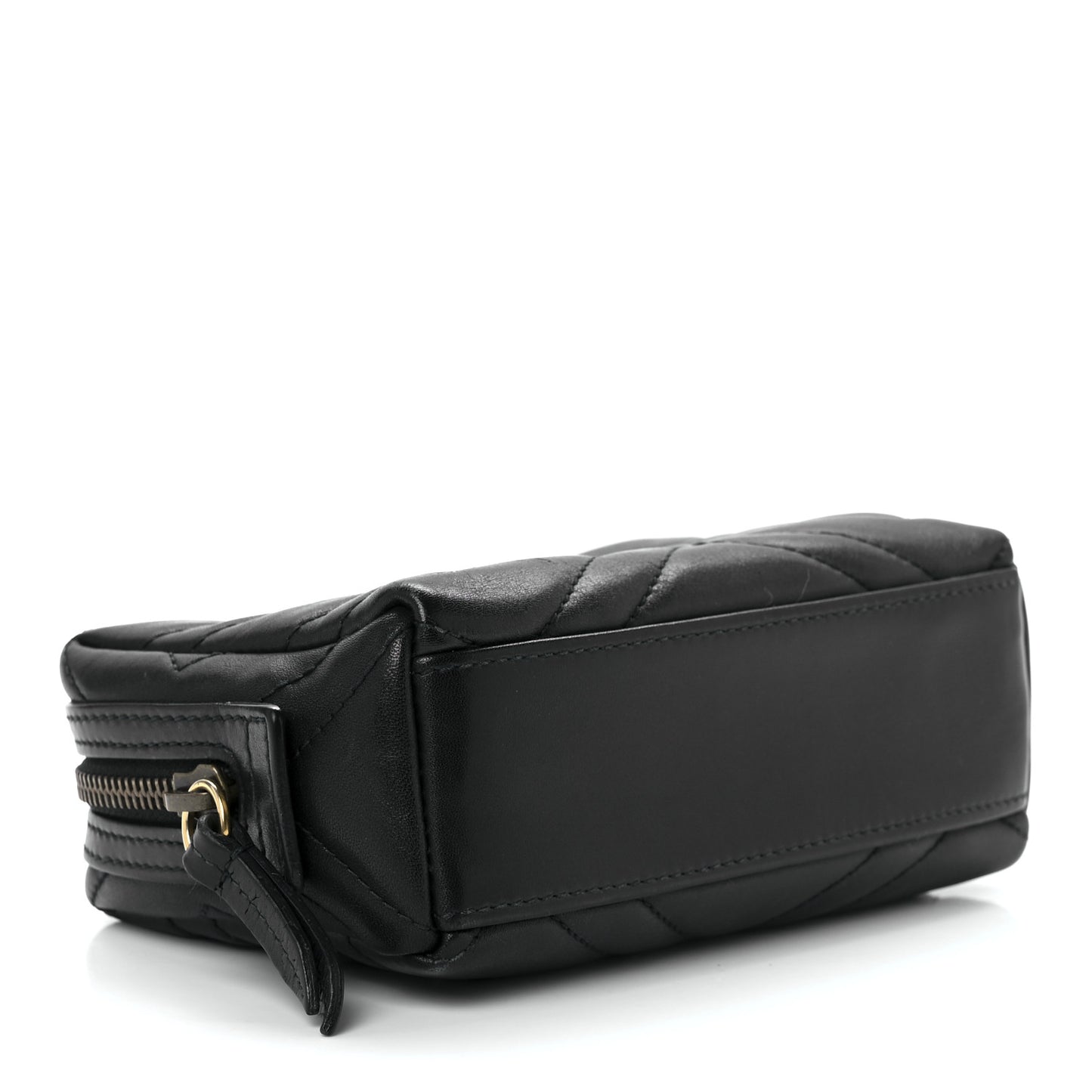 Calfskin Matelasse GG Marmont Cosmetic Case Black