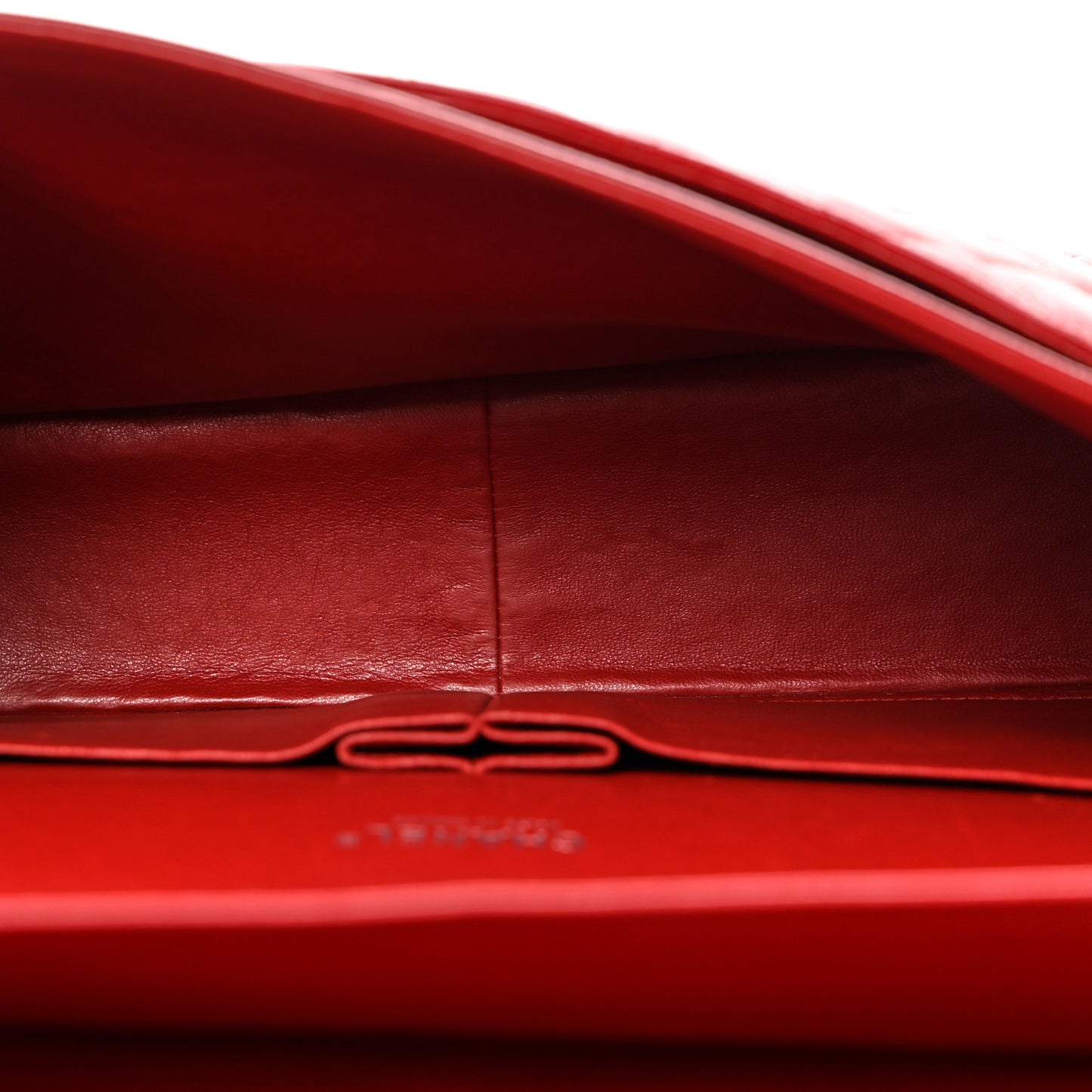 Caviar Quilted Maxi Double Flap Red