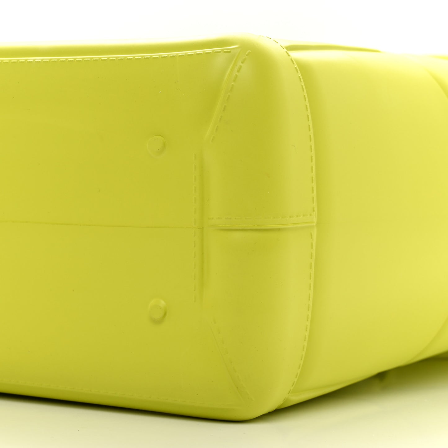 Rubber Maxi Intrecciato Medium Arco Kiwi Green