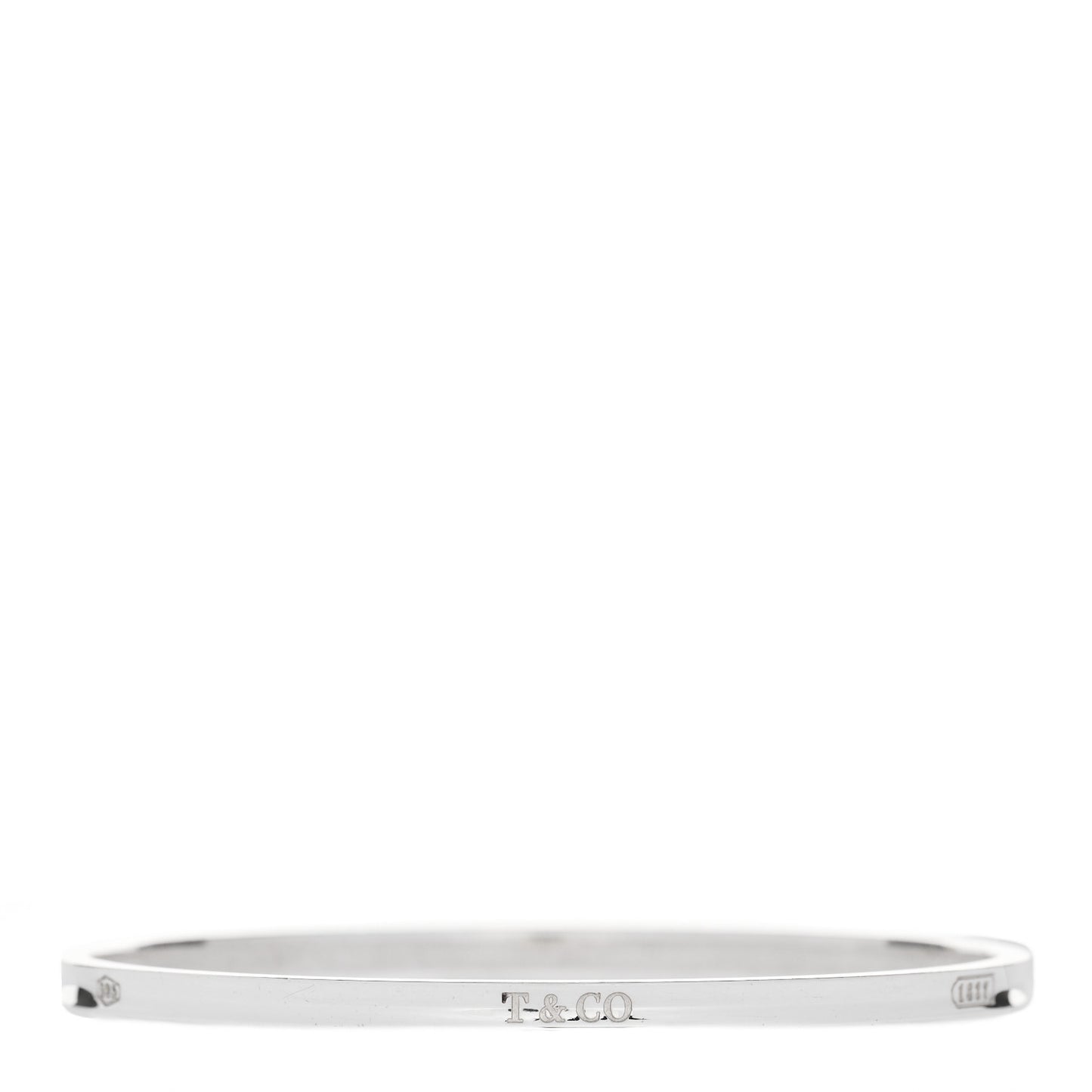 Sterling Silver Extra Narrow 1837 Bangle Bracelet