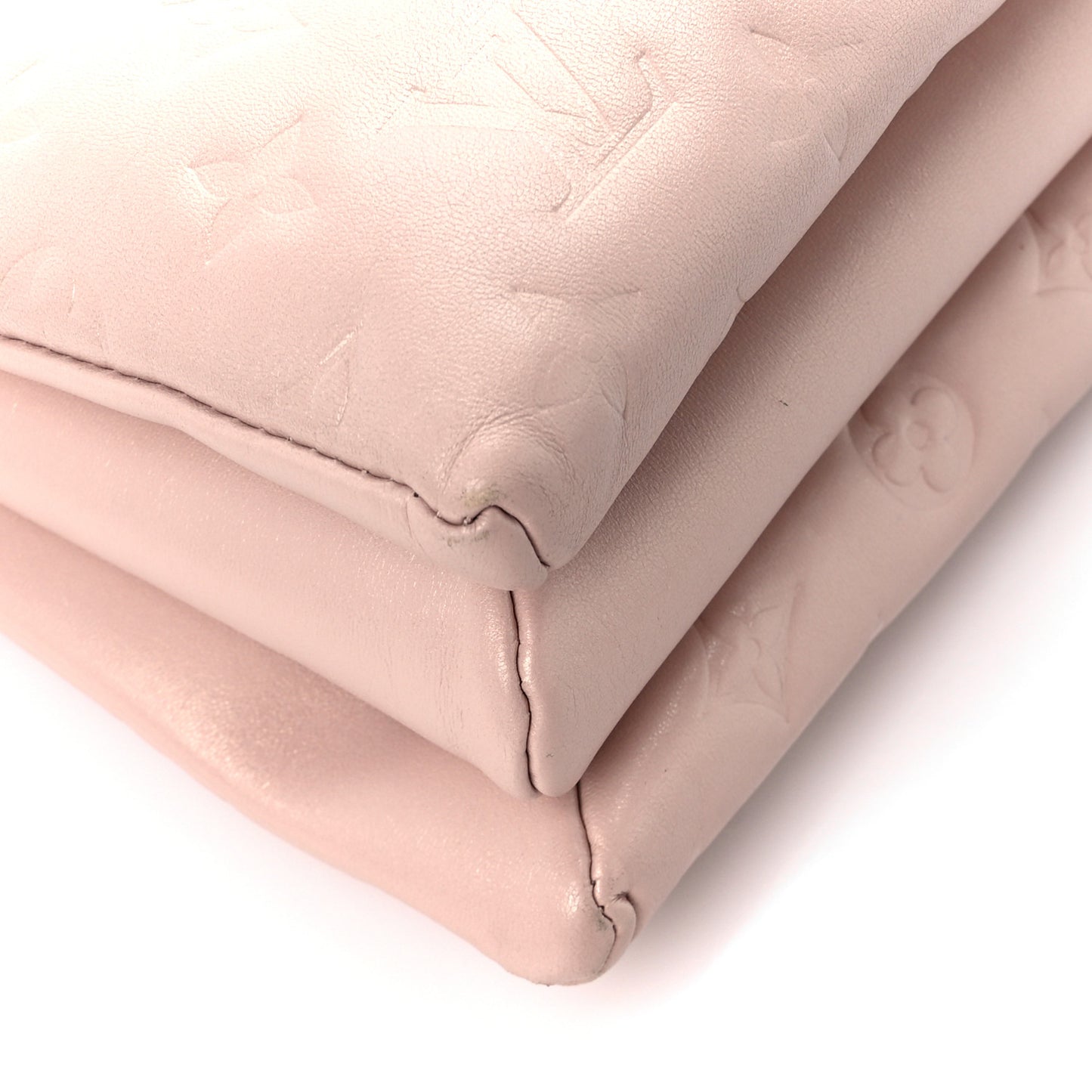Lambskin Embossed Monogram Fall In Love Coussin PM Dragée Light Pink
