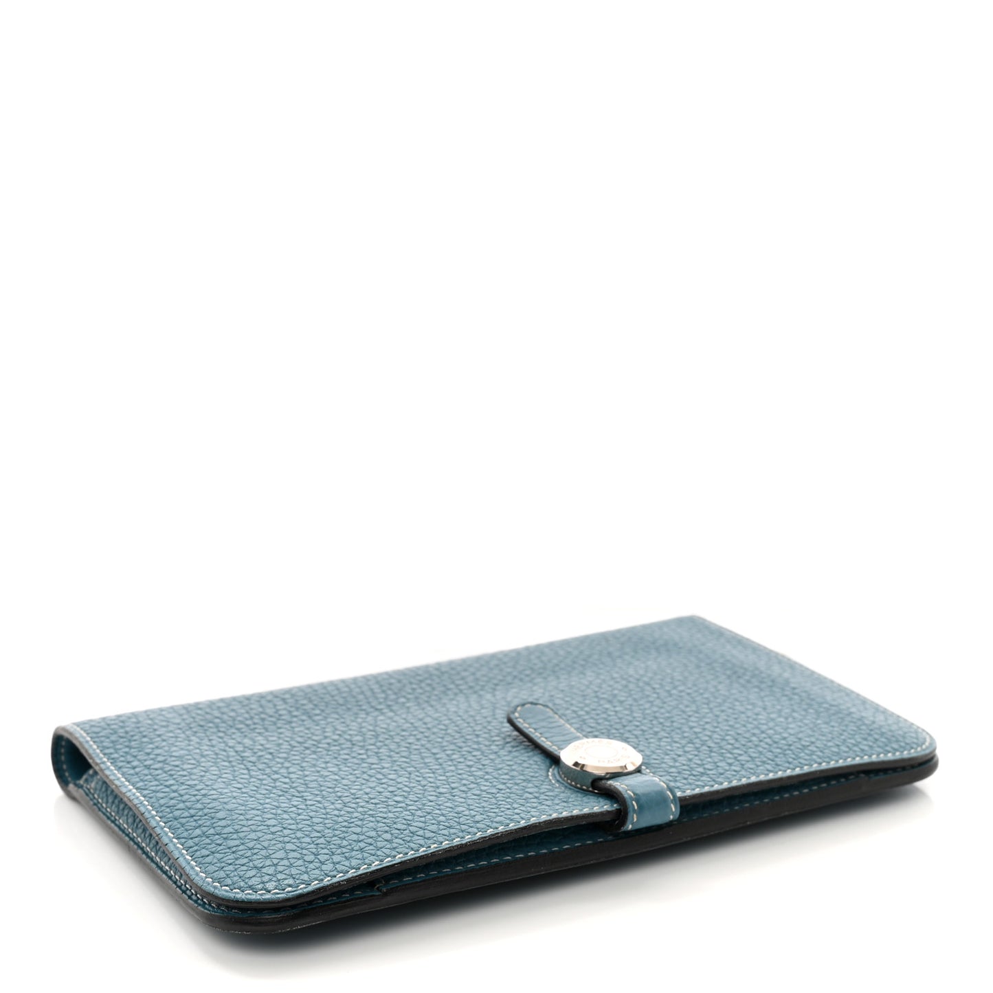 Togo Dogon Duo Wallet Bleu Jean