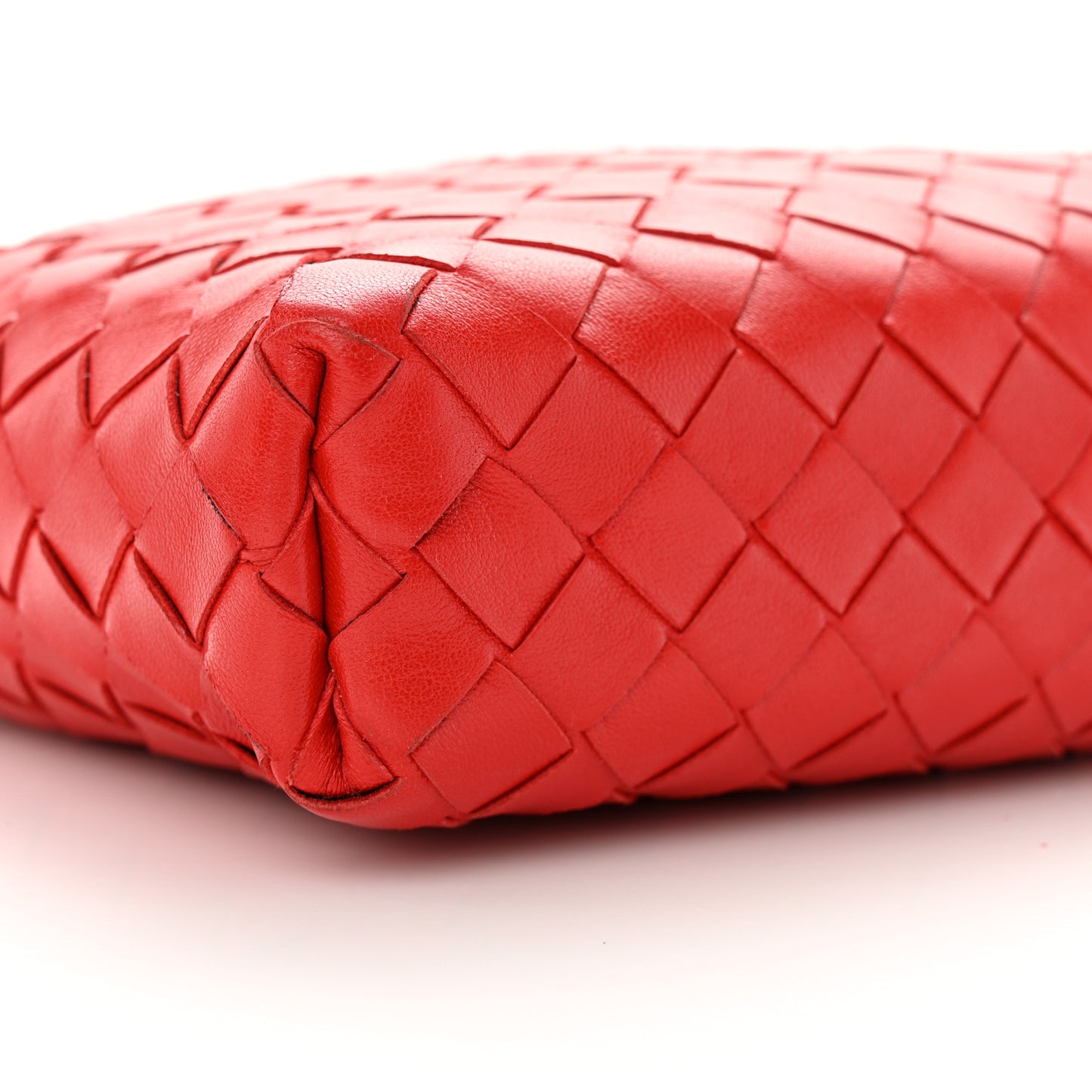 Nappa Intrecciato Small Camera Bag Red