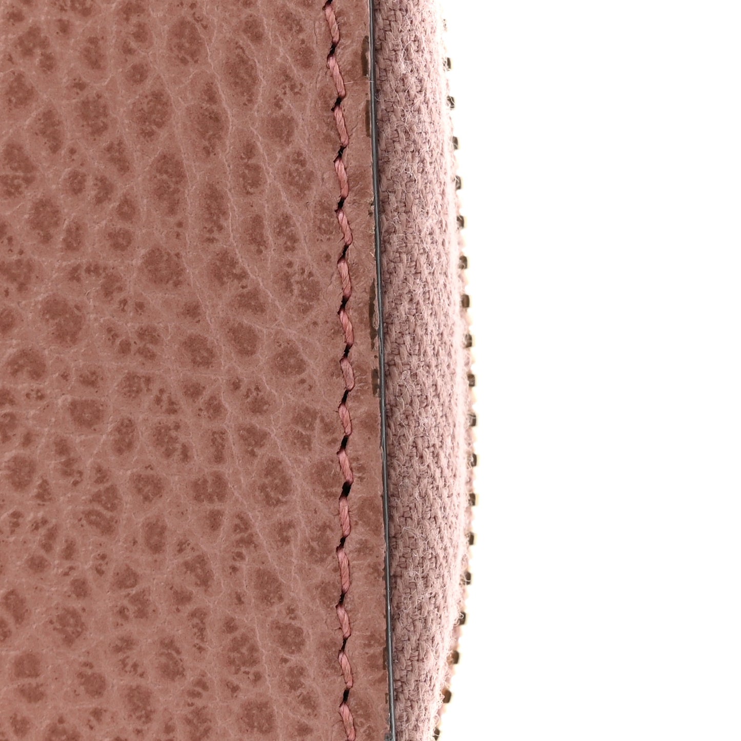 Dollar Calfskin Medium GG Zip Around Wallet Soft Pink