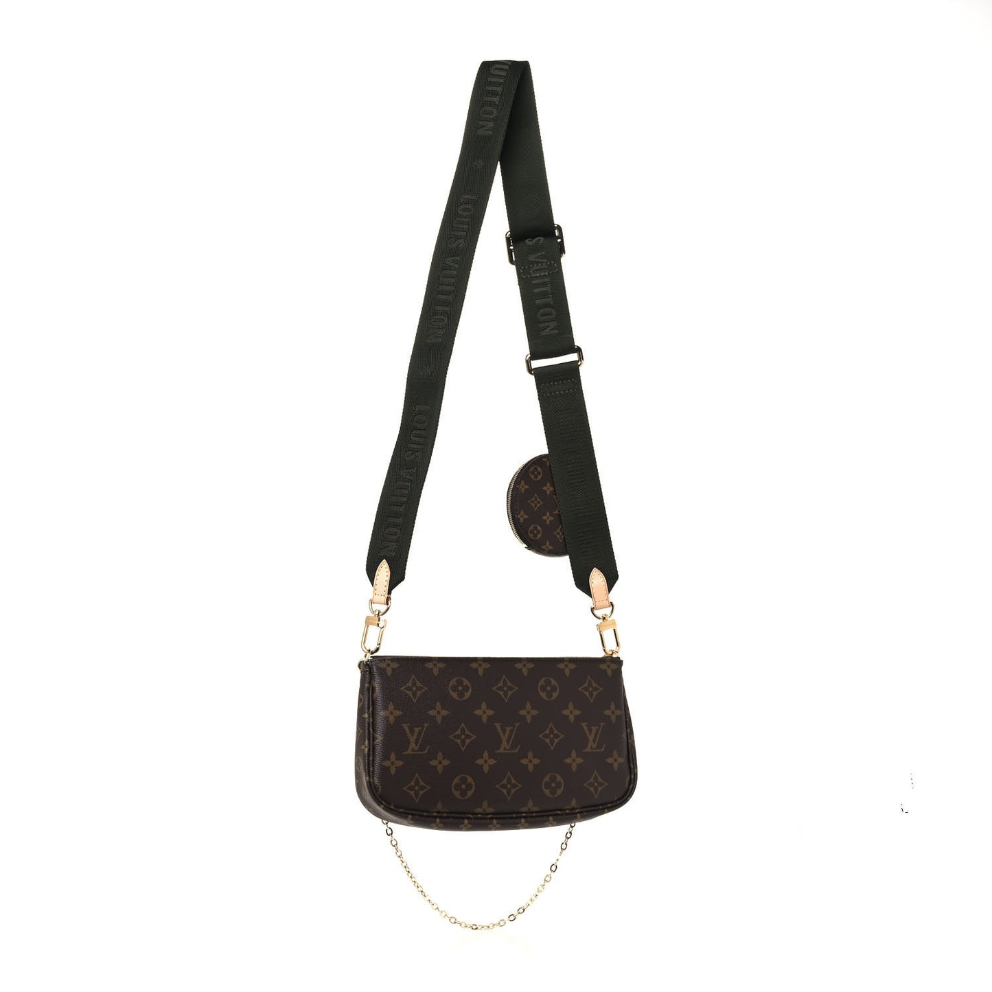Monogram Multi Pochette Accessories Kaki