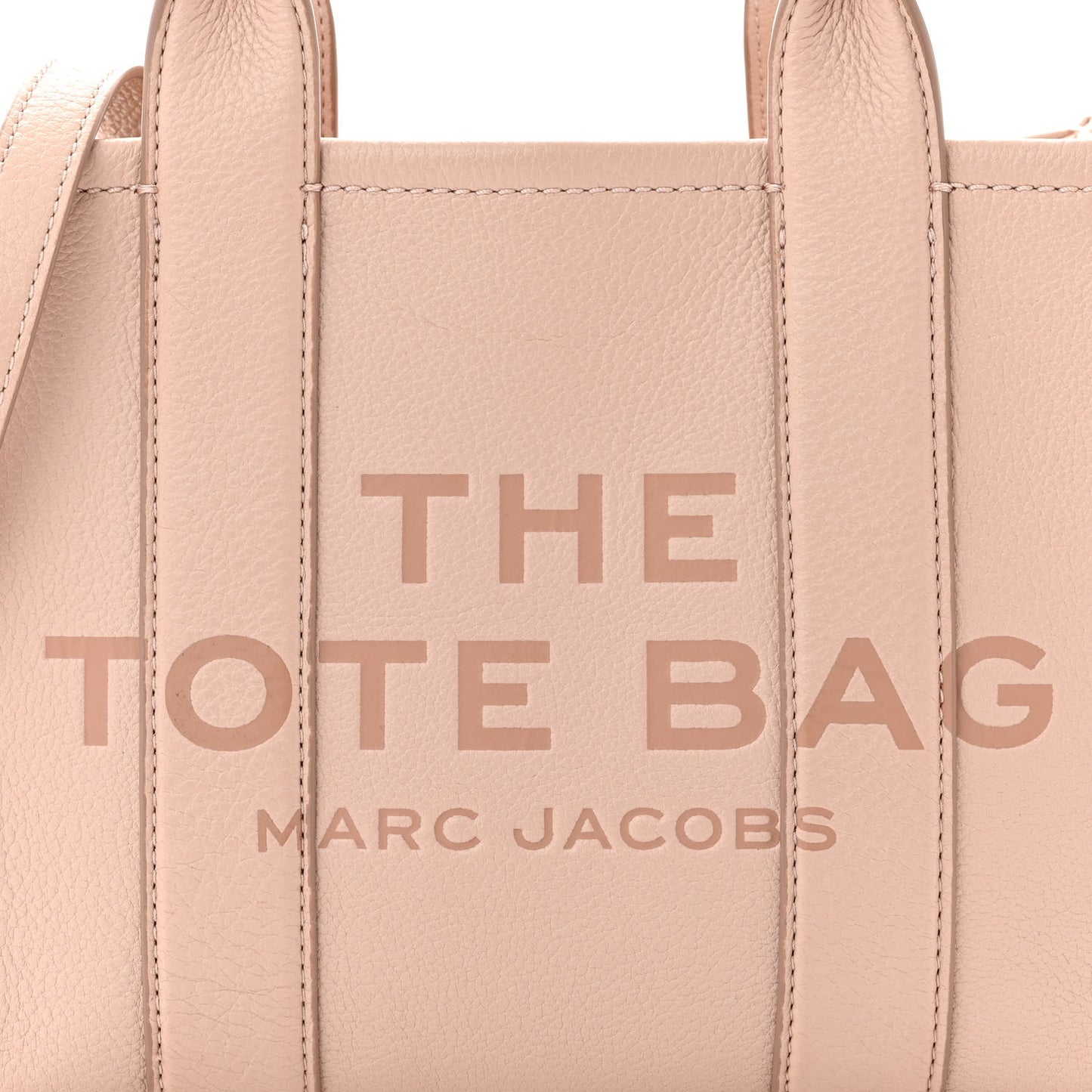 Grained Calfskin The Tote Bag Rose Dust