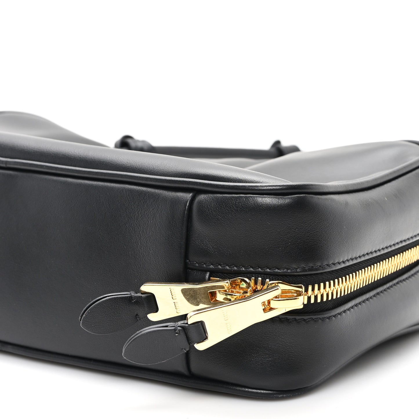 Calfskin Softy Medium Beau Top Handle Bag Black