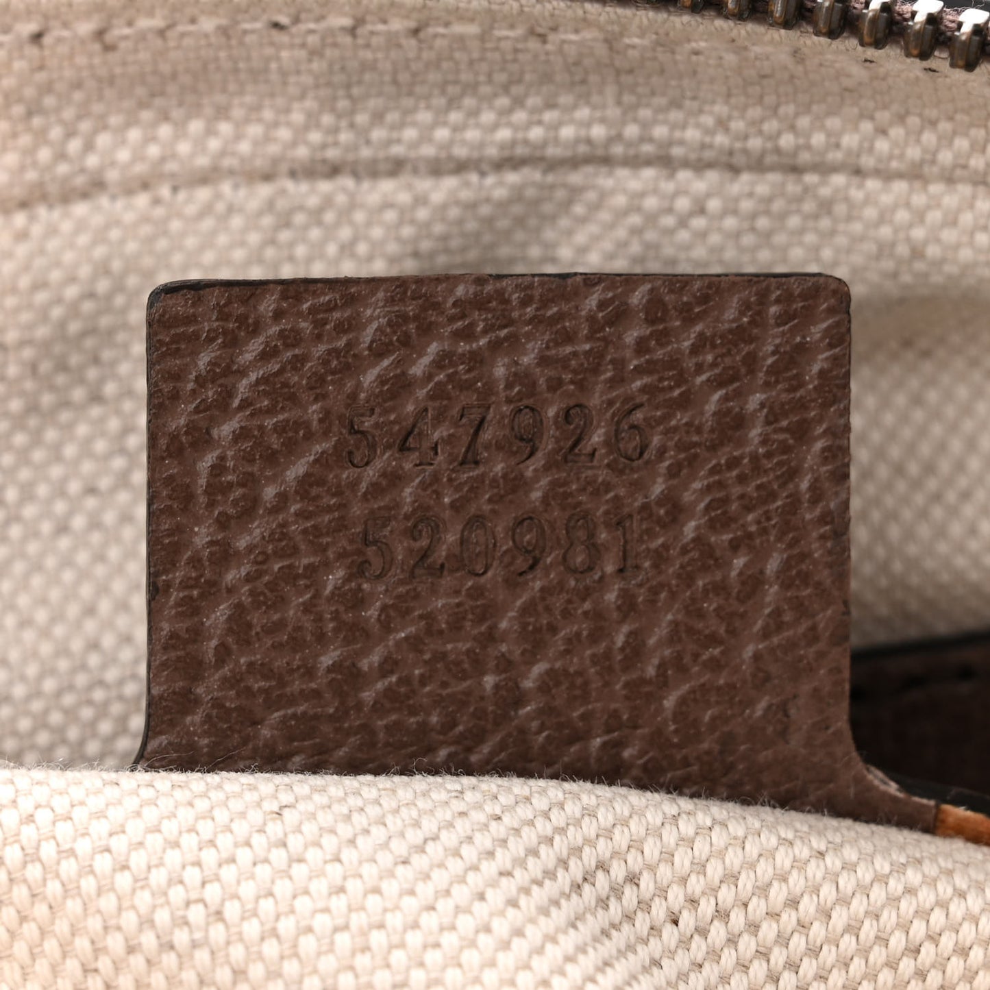 GG Supreme Monogram Web Small Ophidia Messenger Bag Brown