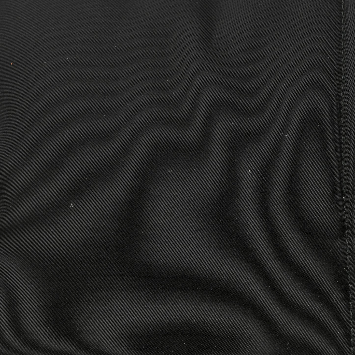 Re-Nylon Vitello Padded Large Flap Shoulder Bag Black