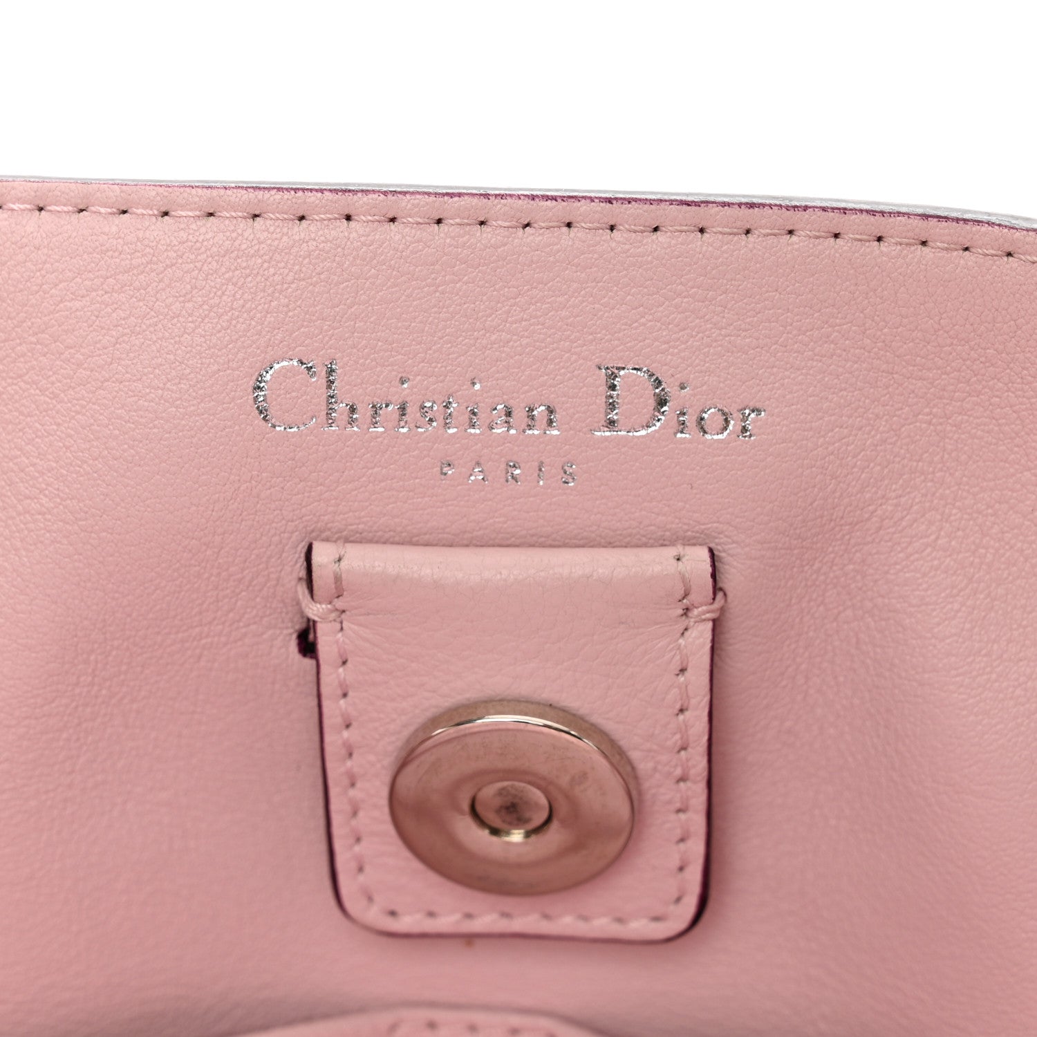 Christian Dior Bullcalf Large Diorissimo Tote Fuchsia 8 of 13