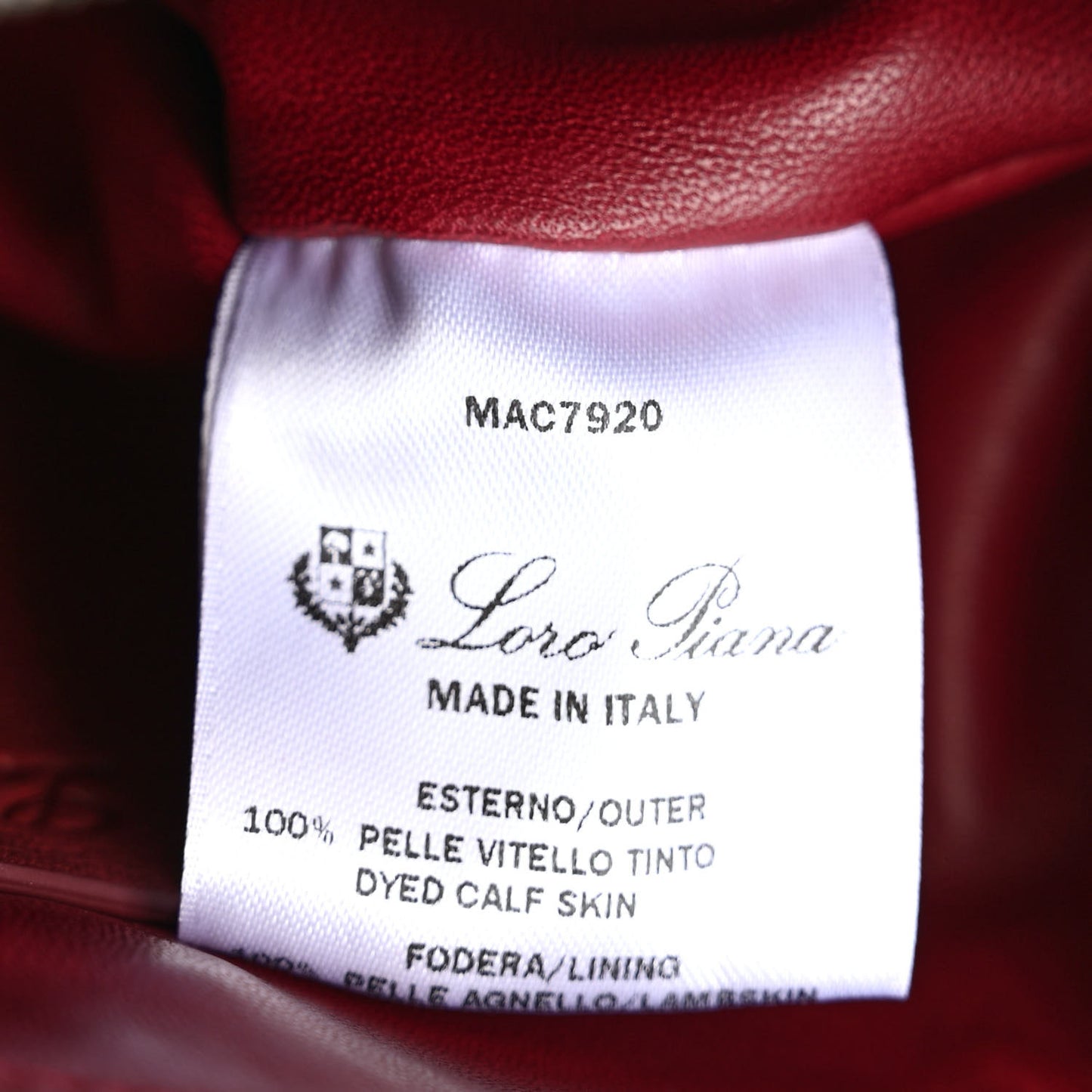 Grained Calfskin My Way Petite Burgundy