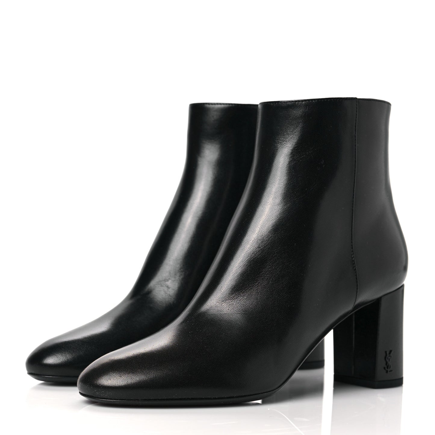 Nappa Vendome Loulou Ankle Zip Boot 39 Black