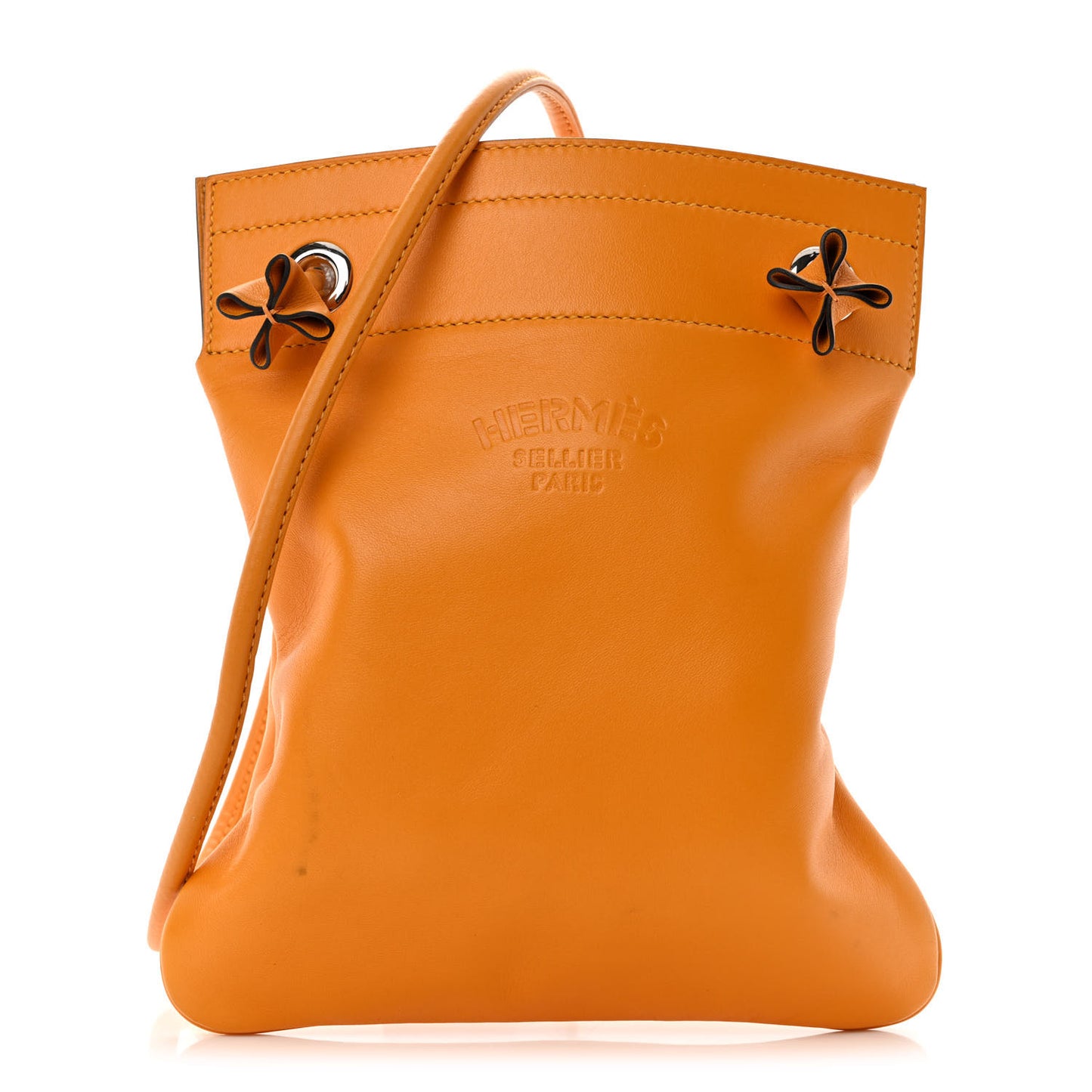 Milo Lambskin Swift Mini Aline Jaune D'or