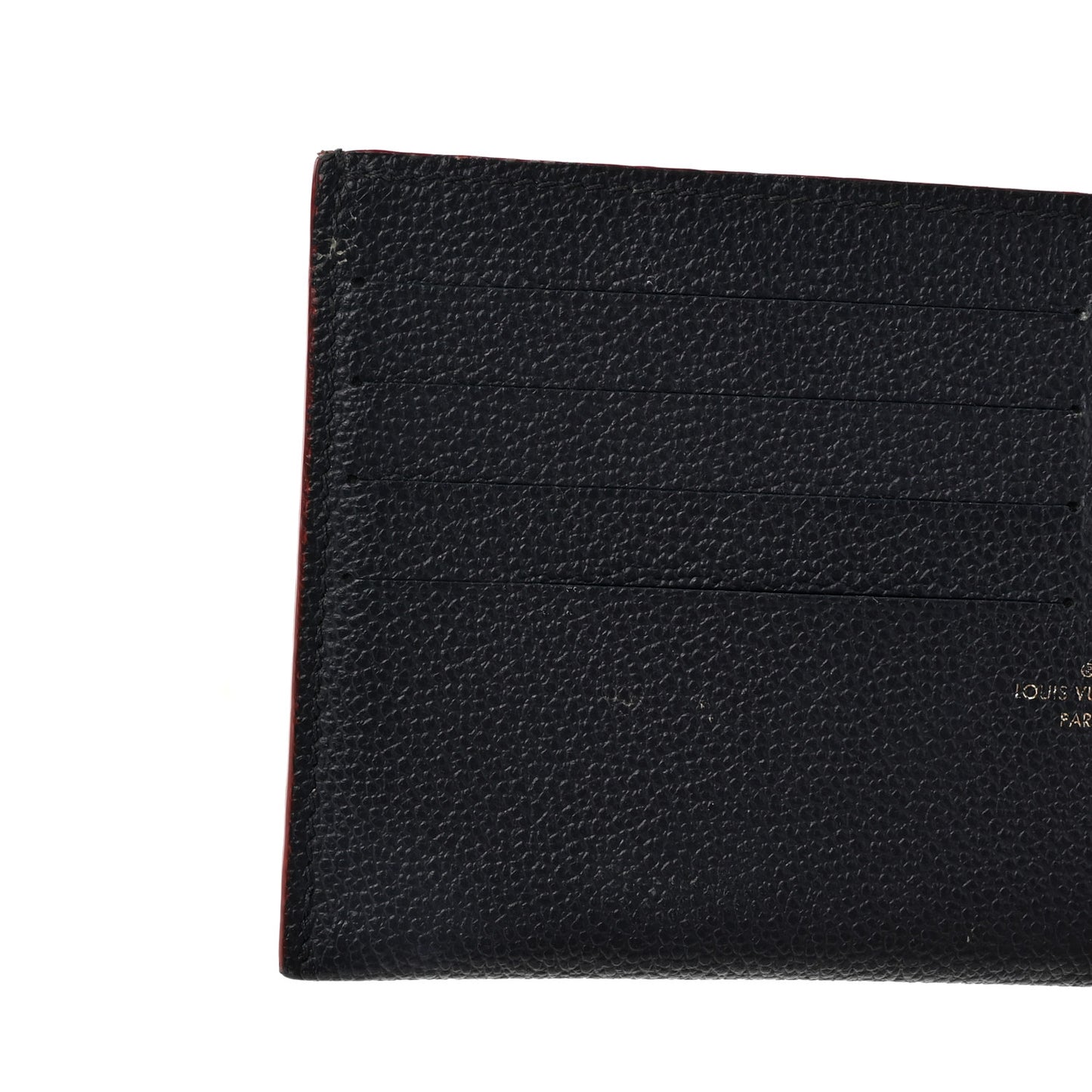 Empreinte Pochette Felicie Chain Wallet Marine Rouge