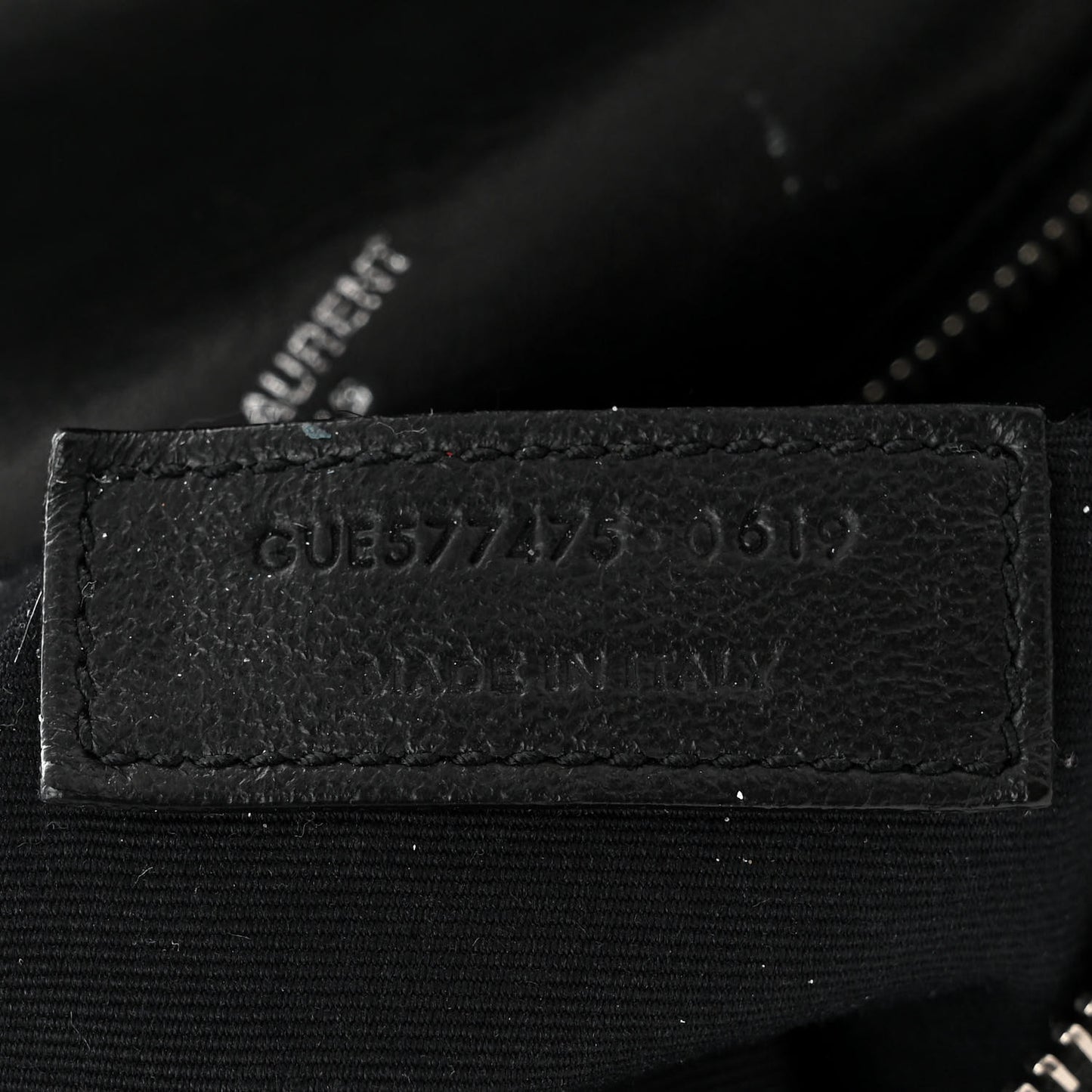Lambskin Quilted Medium Loulou Puffer Monogram Chain Satchel Black
