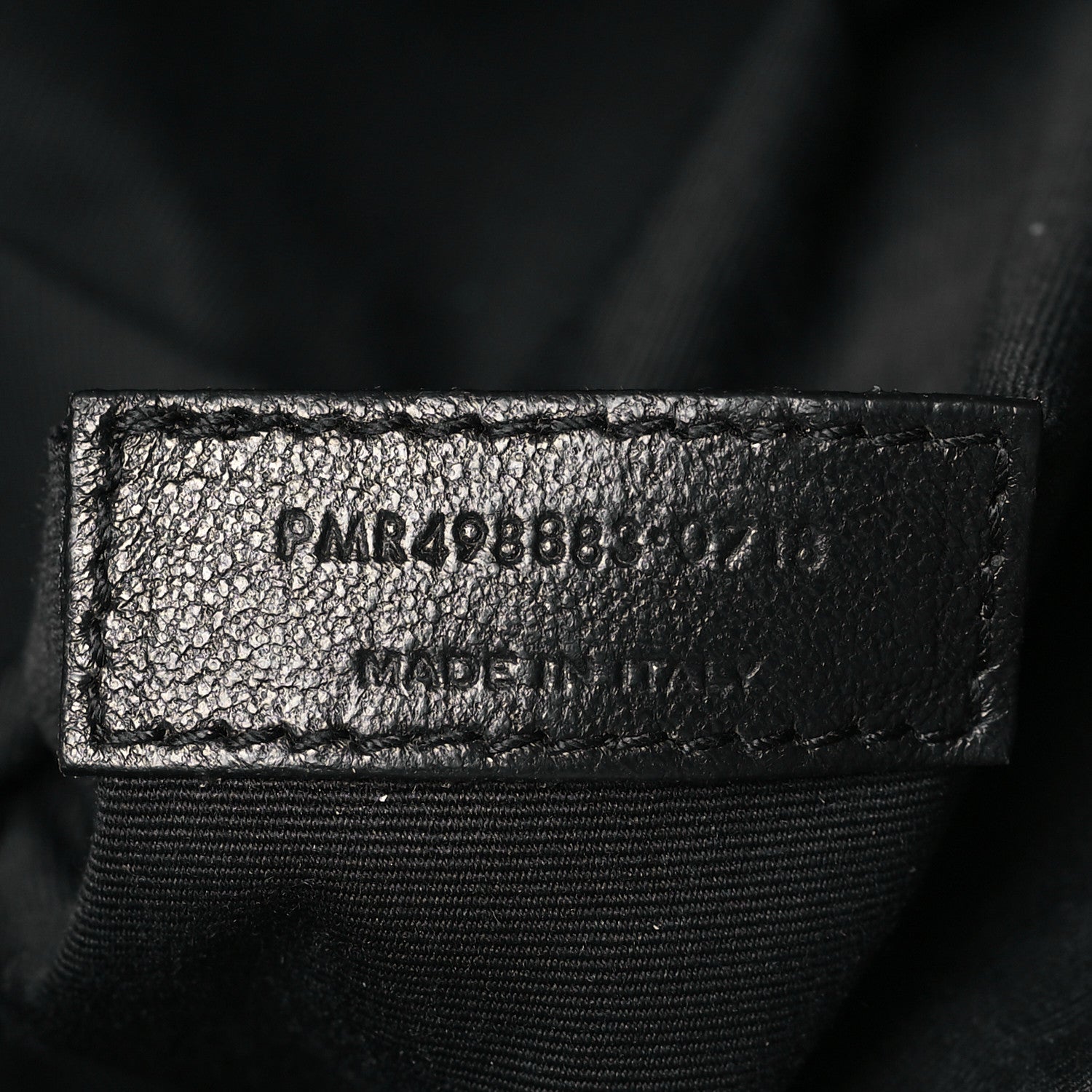Saint Laurent Crinkled Calfskin Matelasse Monogram Large Niki Chain Satchel Fog 7 of 13