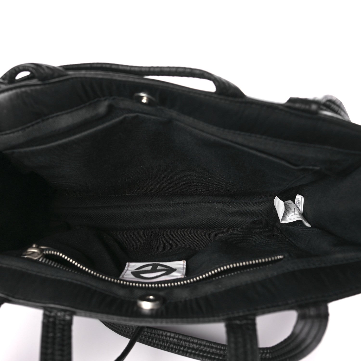 Telfar Nylon Large Puff Shopping Bag Black 4 of 8