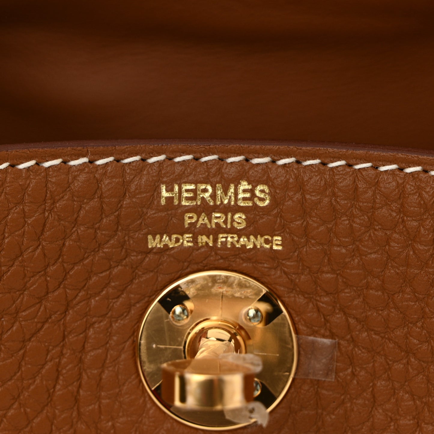 Taurillon Clemence Mini Lindy 20 Gold