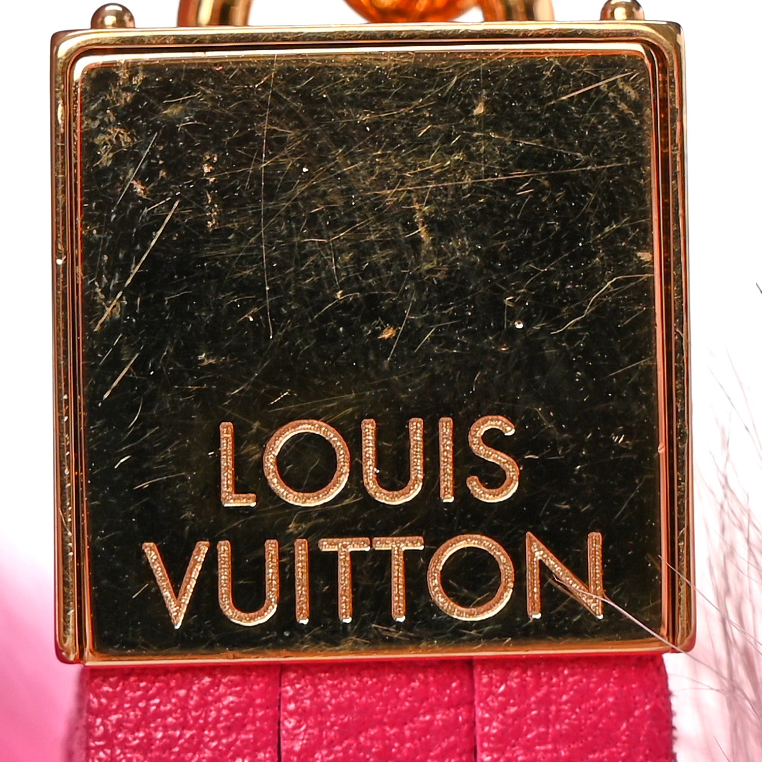 Louis Vuitton Fox Fur Foxy Bag Charm Rose 4 of 6