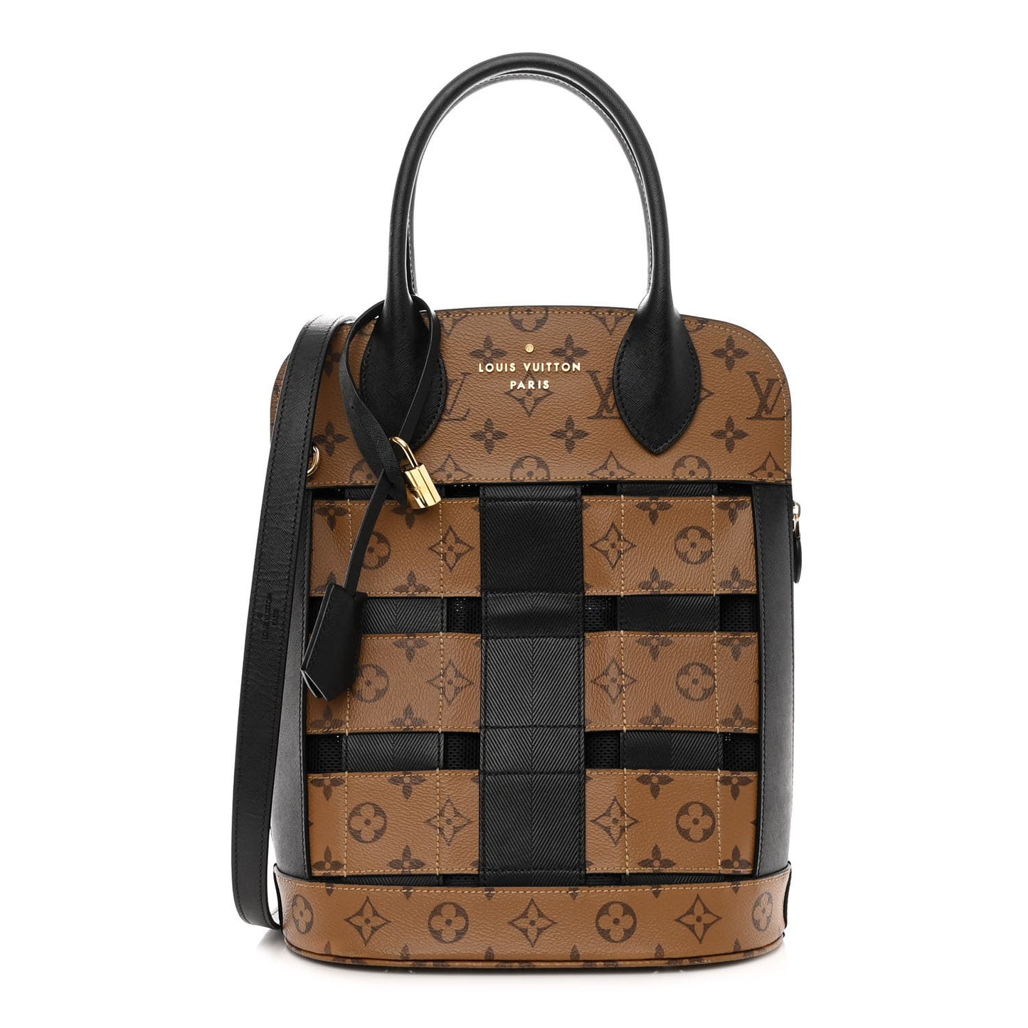 Reverse Monogram Tressage Tote
