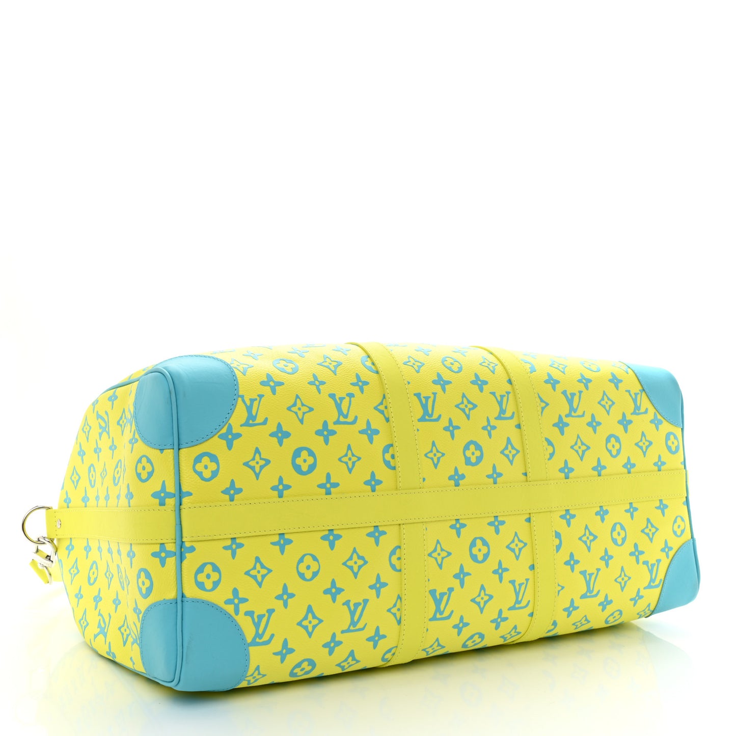 Monogram Playground Keepall Bandouliere 50 Lime