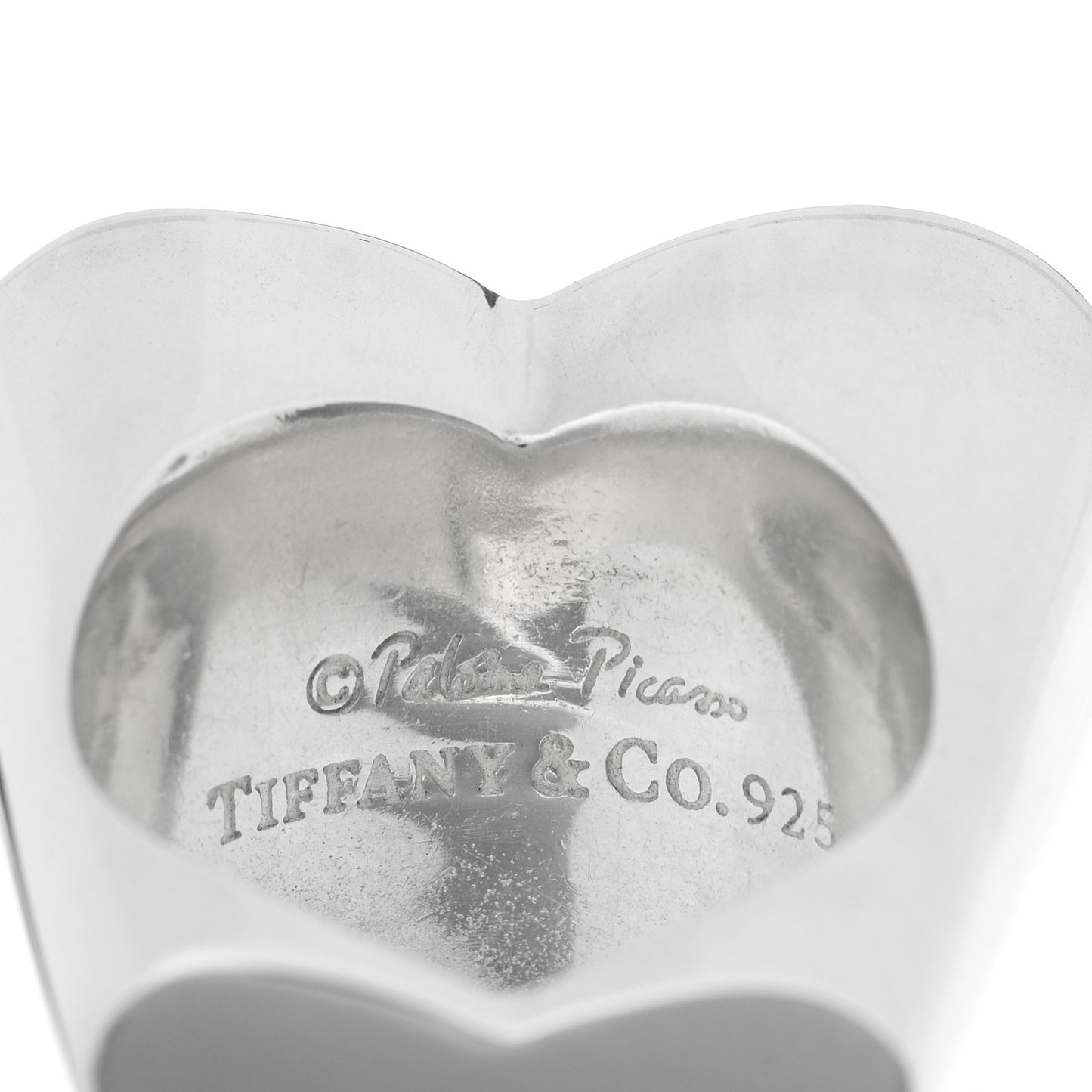 Sterling Silver Paloma Picasso Heart Signet Ring 57 8