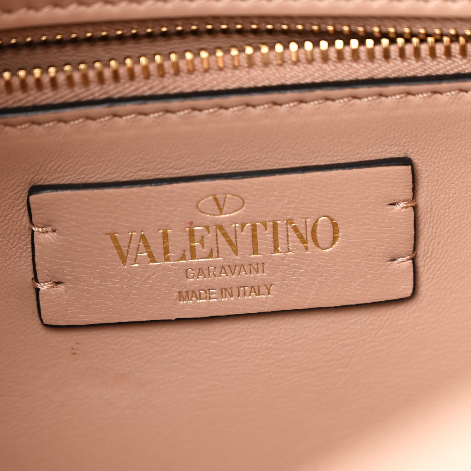 Valentino Garavani Nappa Large Roman Stud Shoulder Bag Rose Cannelle 6 of 10