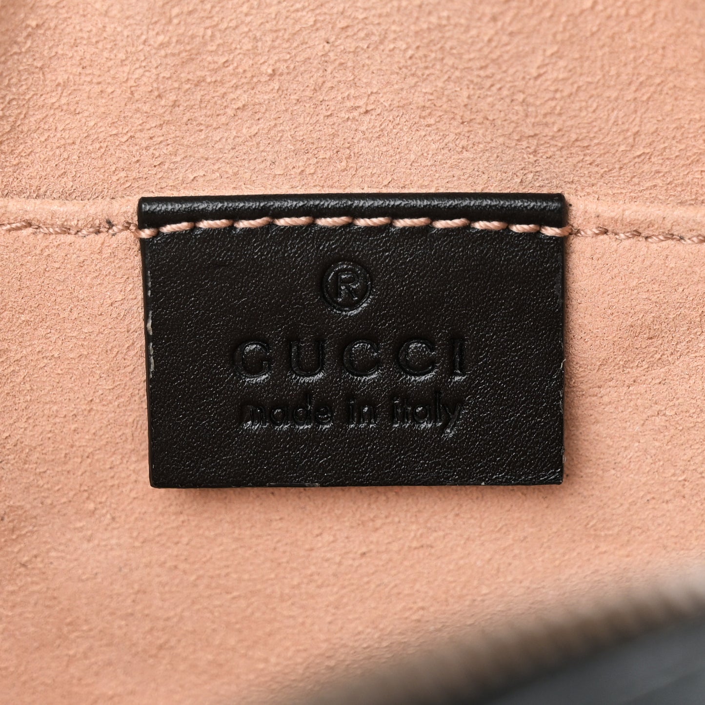 Calfskin Matelasse GG Marmont Belt Bag 75 30 Black