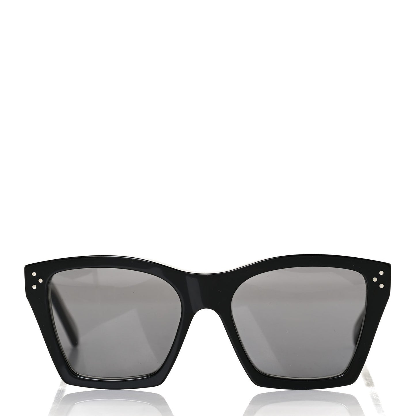 Acetate Polarized Square Sunglasses CL40090I Black