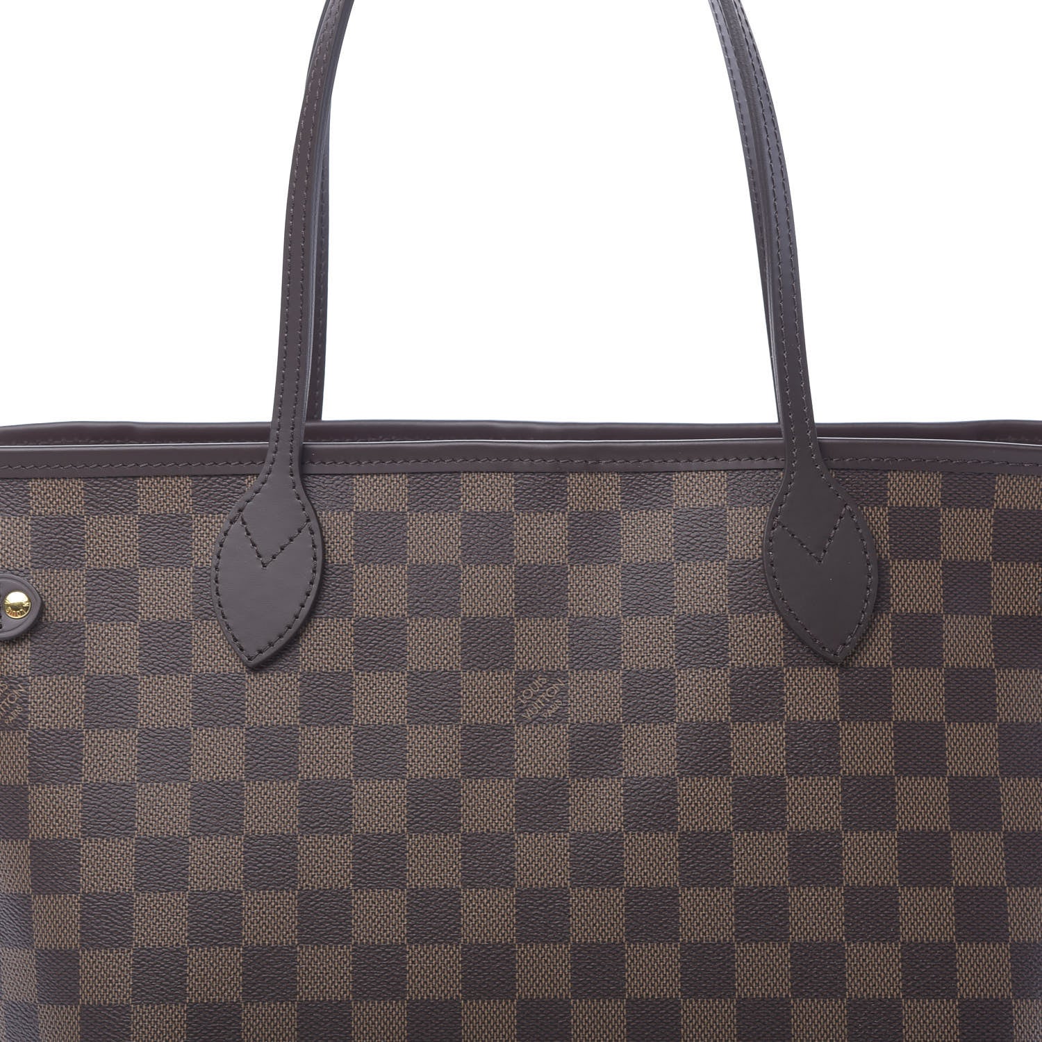 Louis Vuitton Damier Ebene Neo Neverfull MM Rose Ballerine 9 of 12