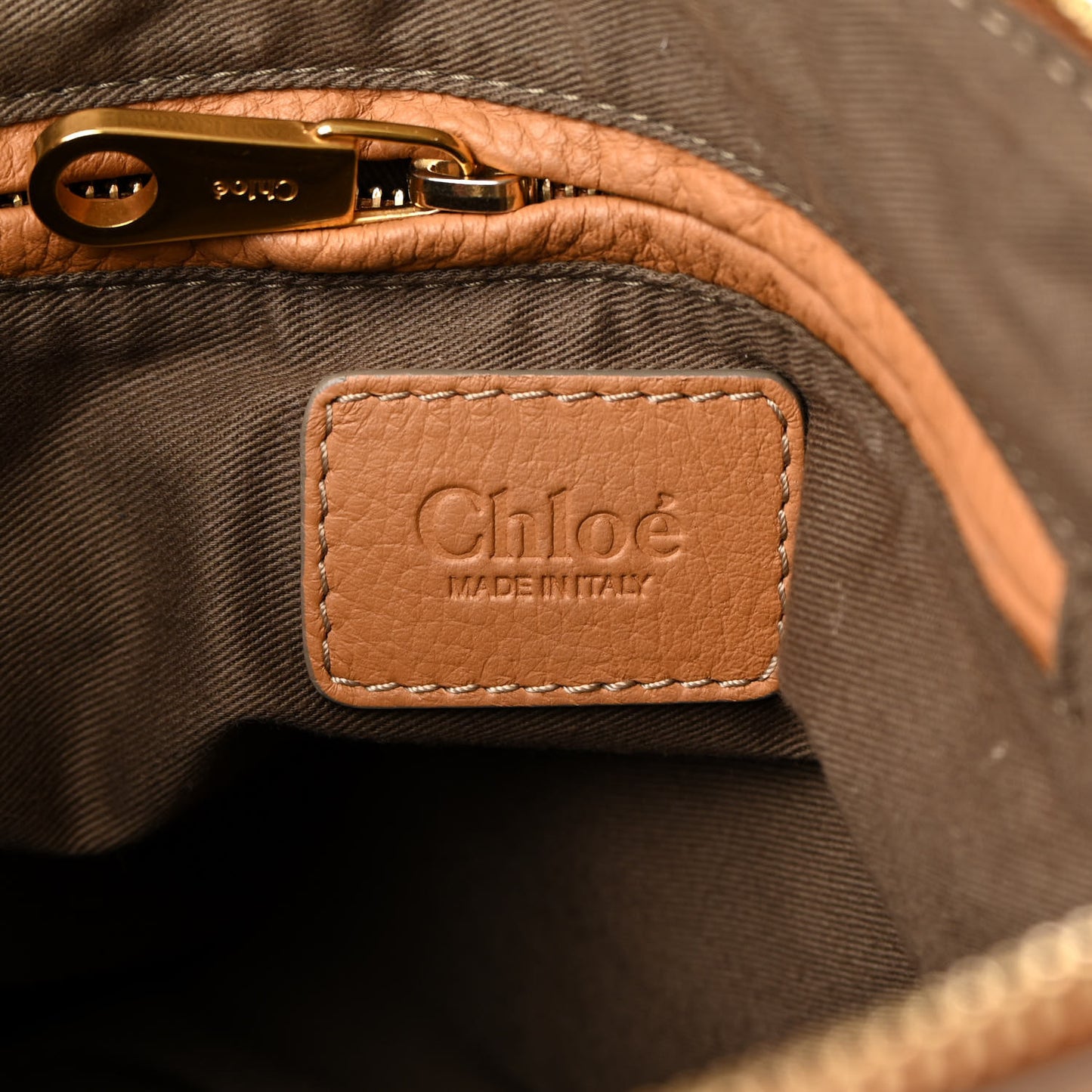 Calfskin Medium Marcie Satchel Gingerbread