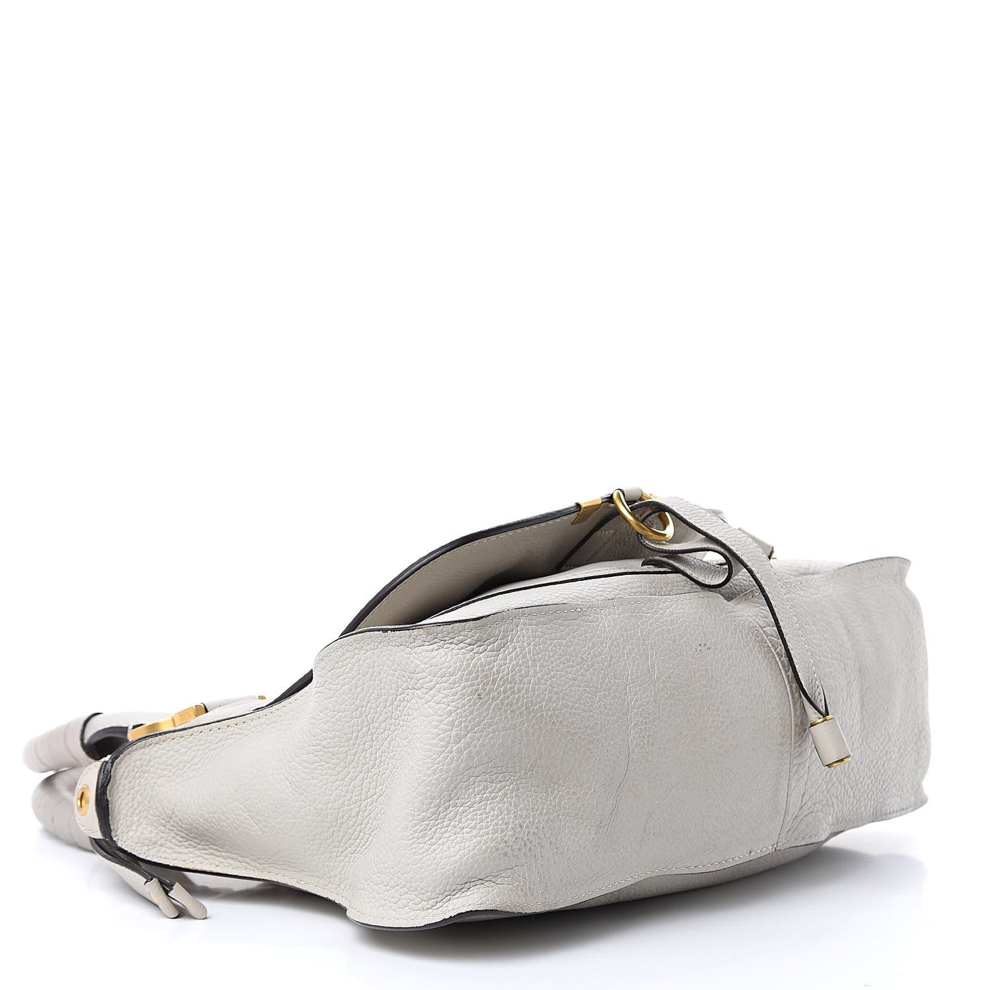 Calfskin Medium Marcie Satchel Dove