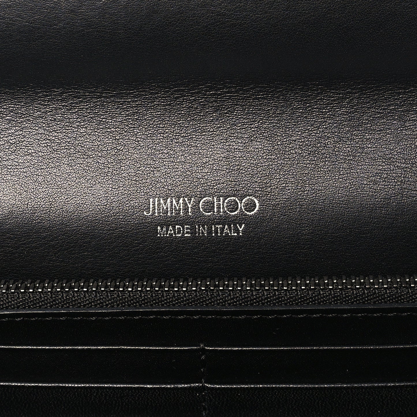 Glitter Milla Wallet on Chain Black Anthracite