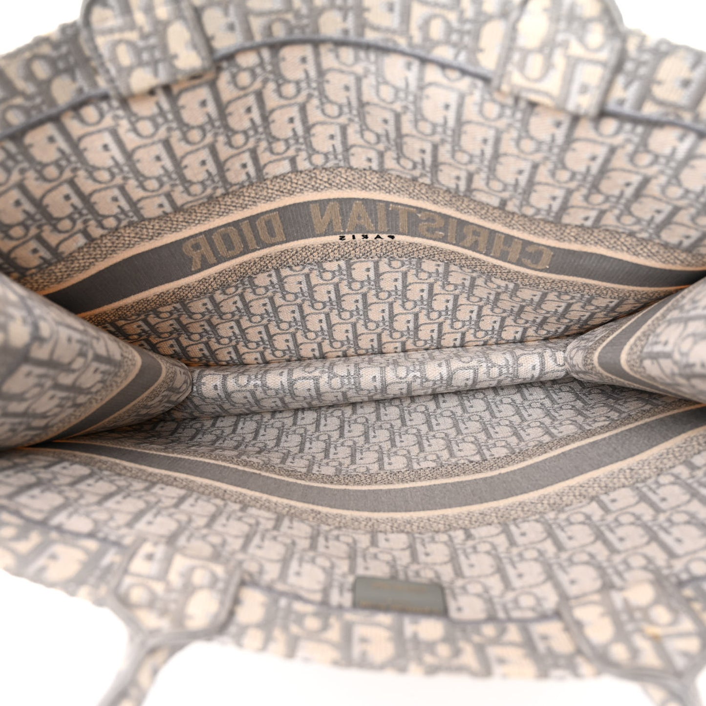 Oblique Large Book Tote Grey