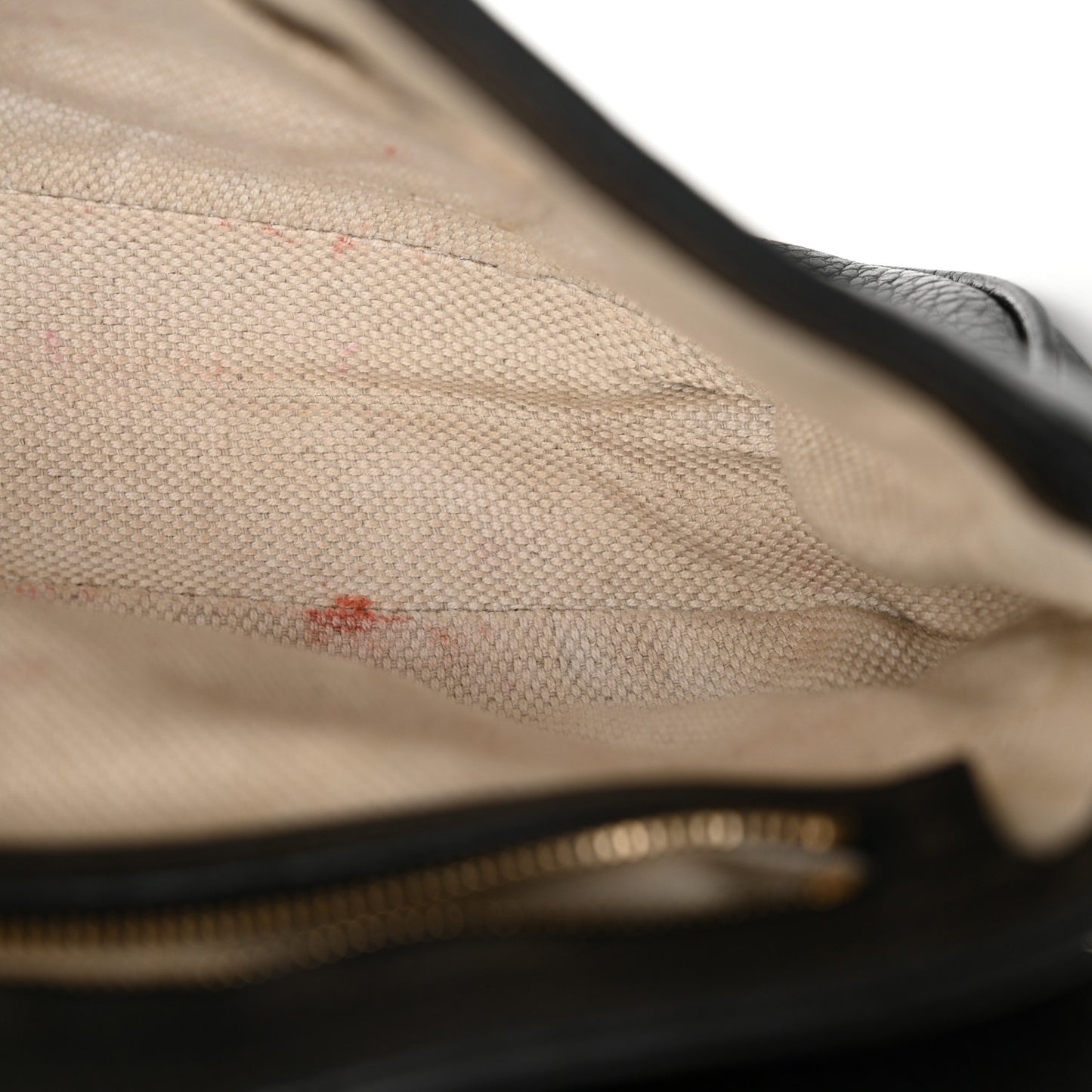 Pebbled Calfskin Medium Soho Flap Crossbody Black