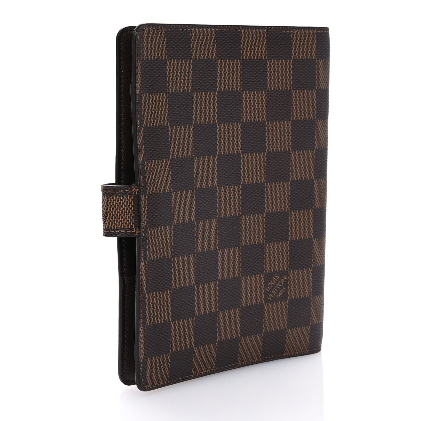 Damier Ebene Medium Ring Agenda Cover