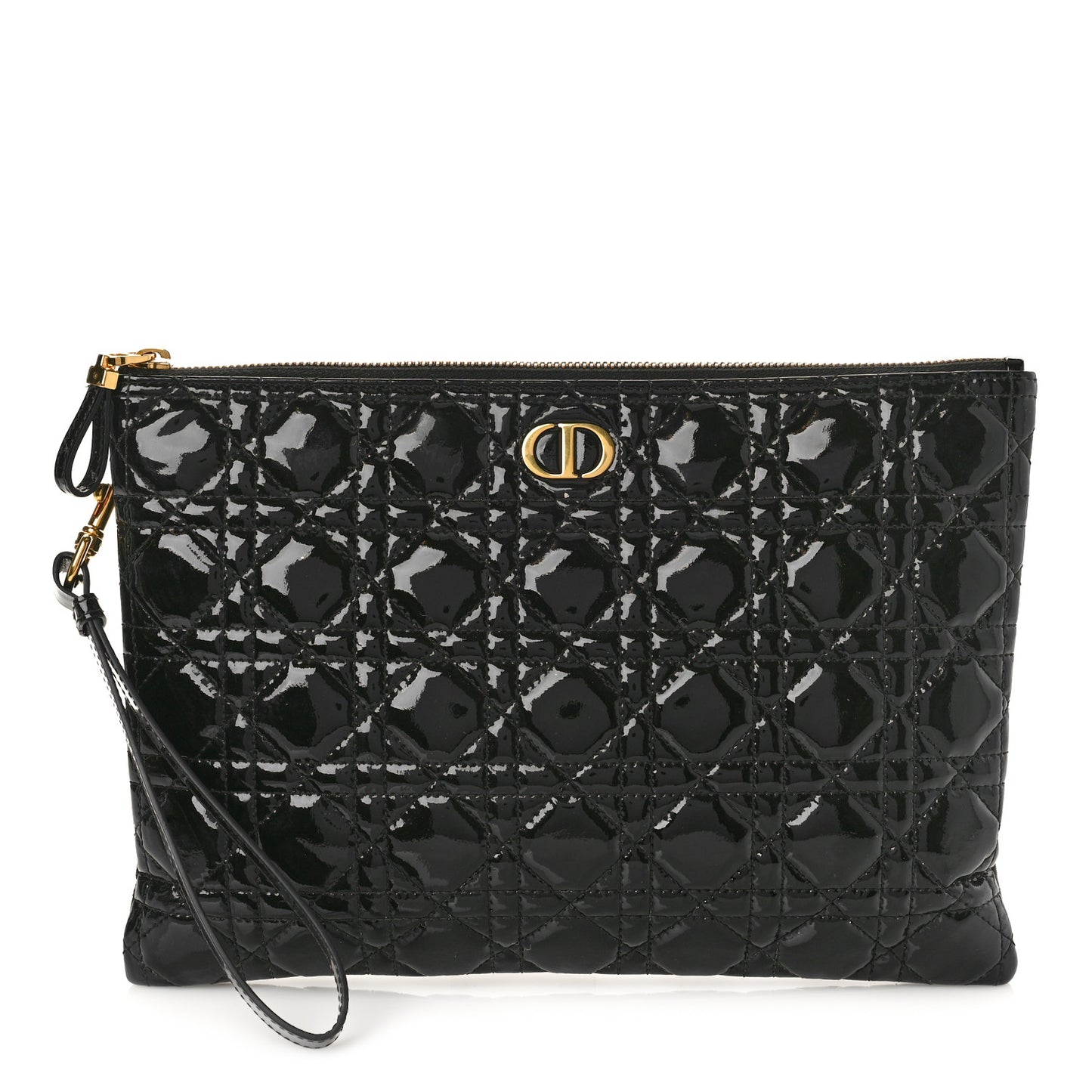 Patent Cannage Large Caro Daily Pouch Black