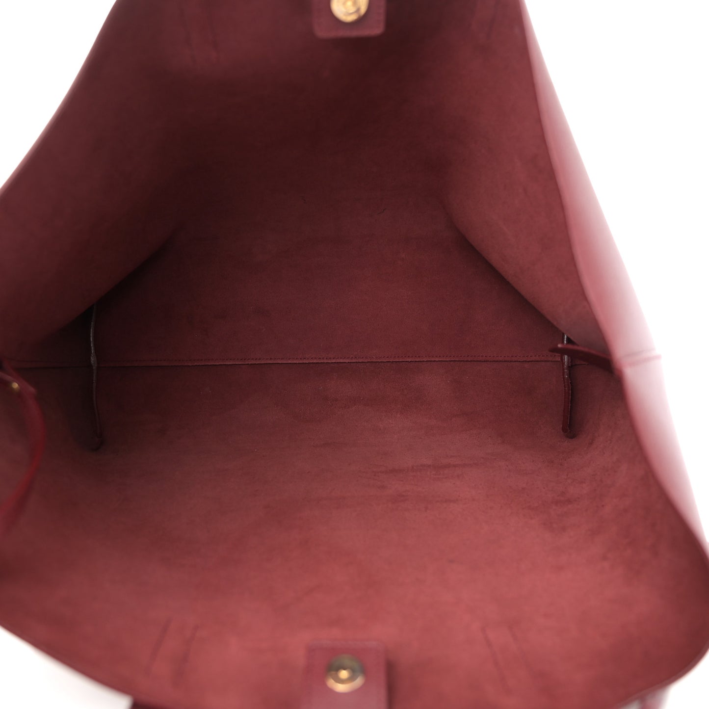 Calfskin Large Shopping Tote Palissandre