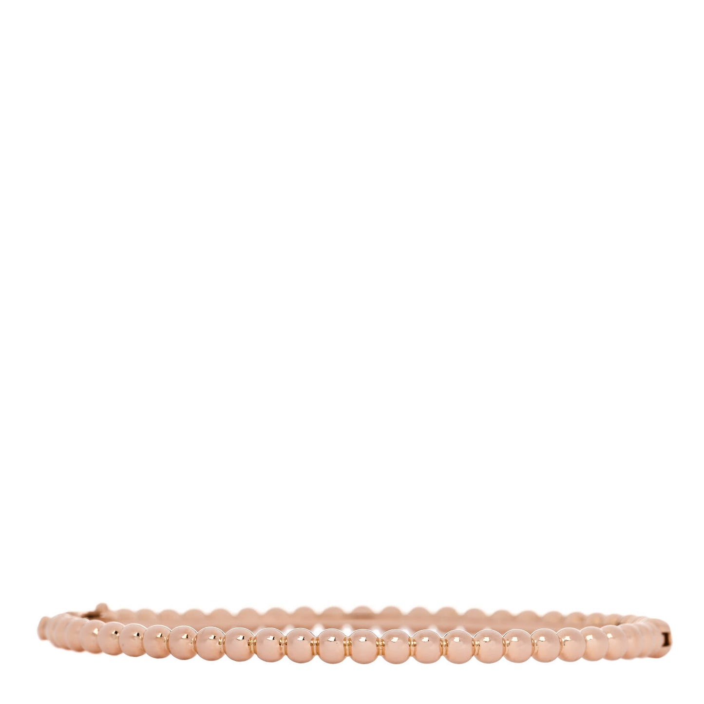 18K Rose Gold Perlee Pearls of Gold Bracelet M
