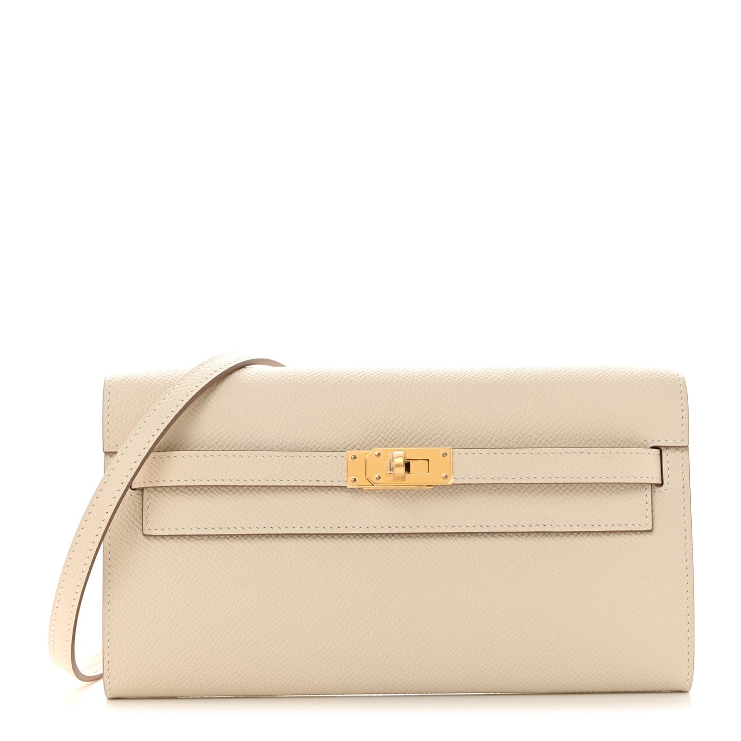 Epsom Kelly Wallet To Go Craie