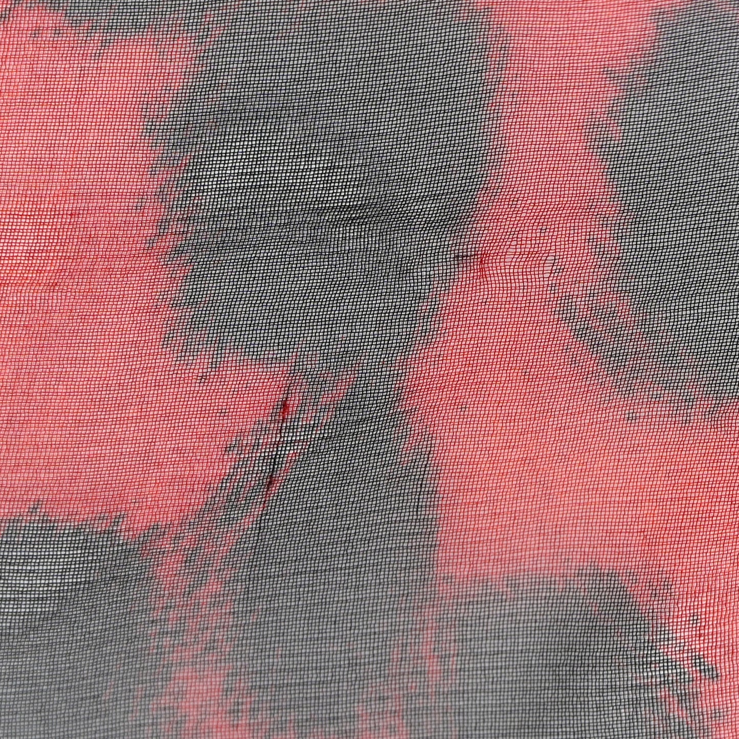 Silk Chiffon Leopard Skull Scarf Red