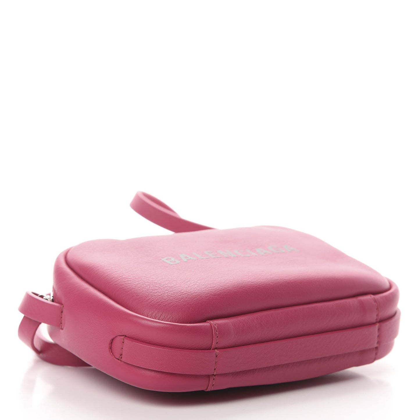 Calfskin Logo XS Everyday Camera Bag Rose Indien Black