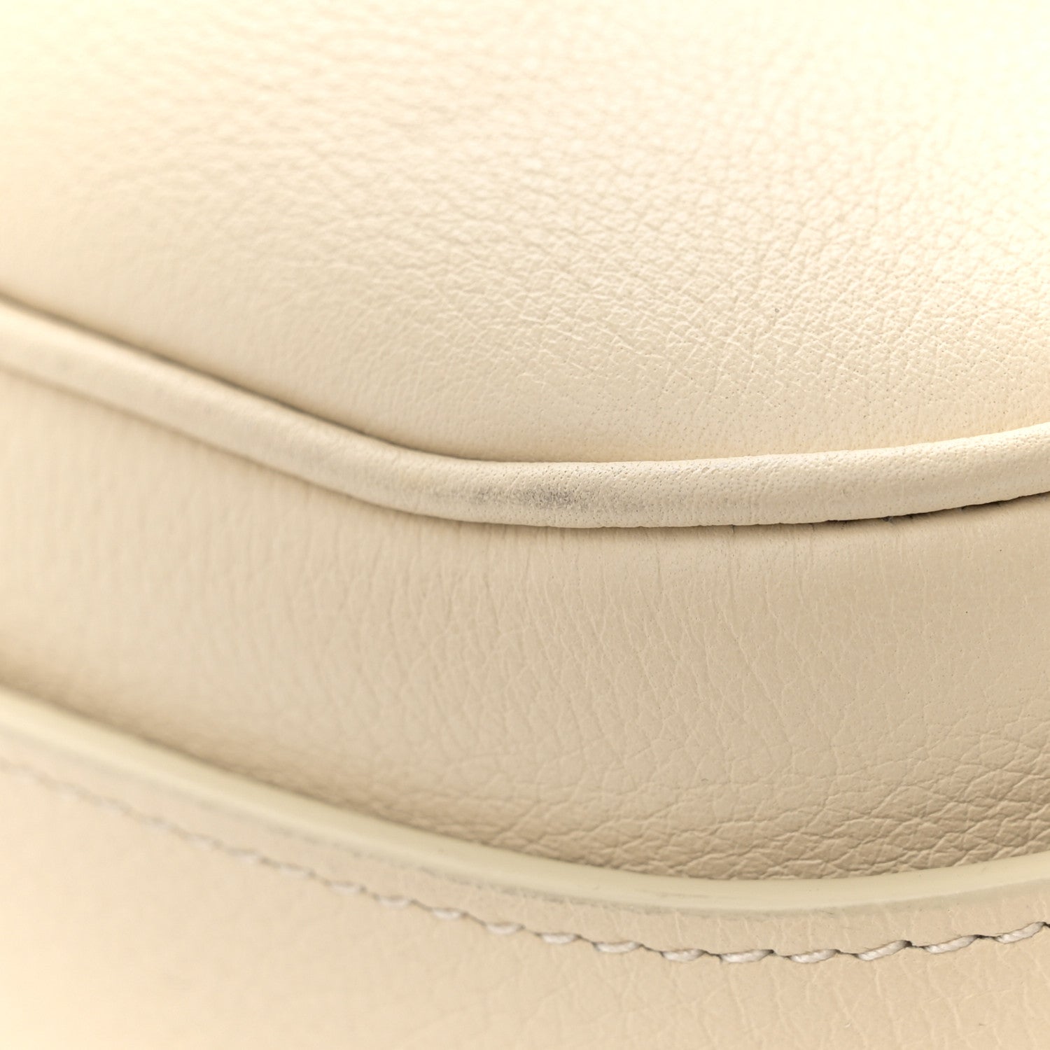 Celine Supple Calfskin Large Romy Shoulder Bag Limestone 11 of 11