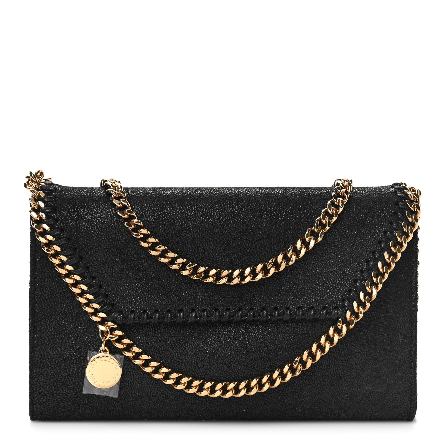 Stella McCartney Shaggy Deer Falabella Mini Crossbody Bag Black 1 of 8
