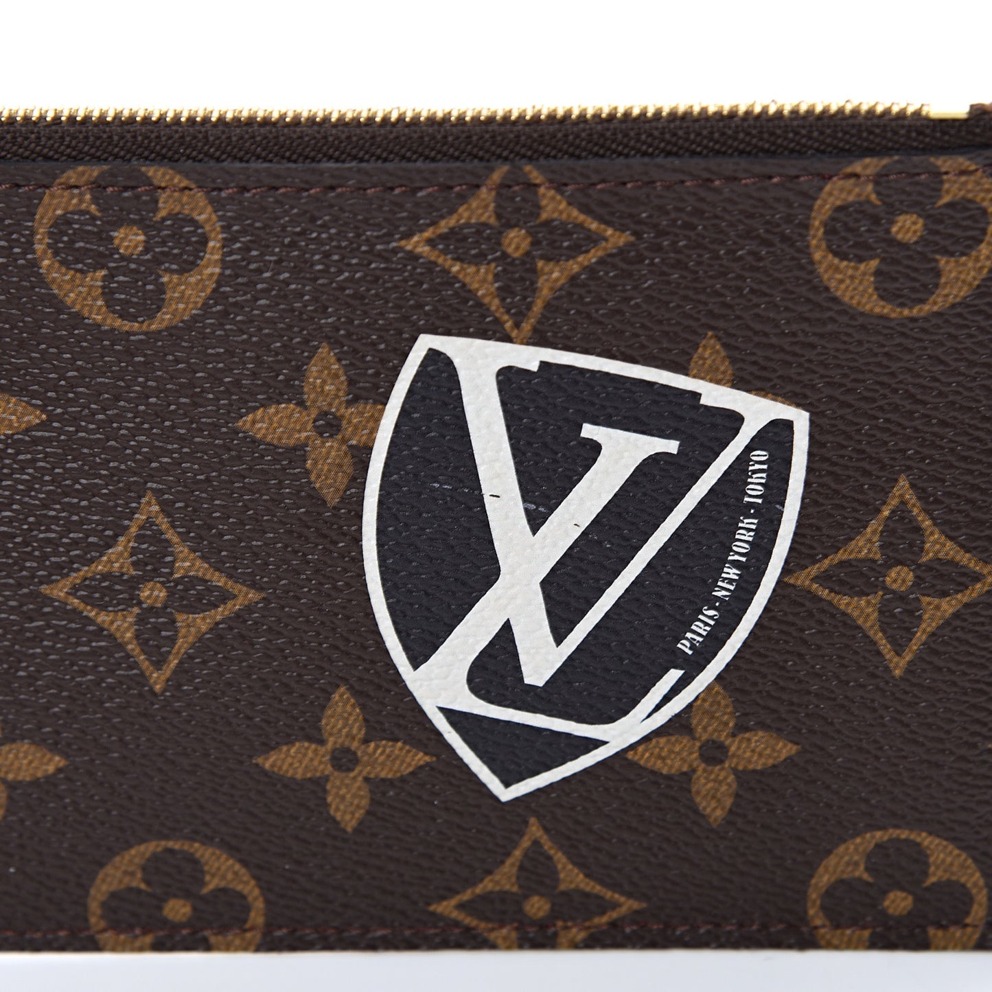 Monogram World Tour Felicie Chain Wallet Zippered Insert